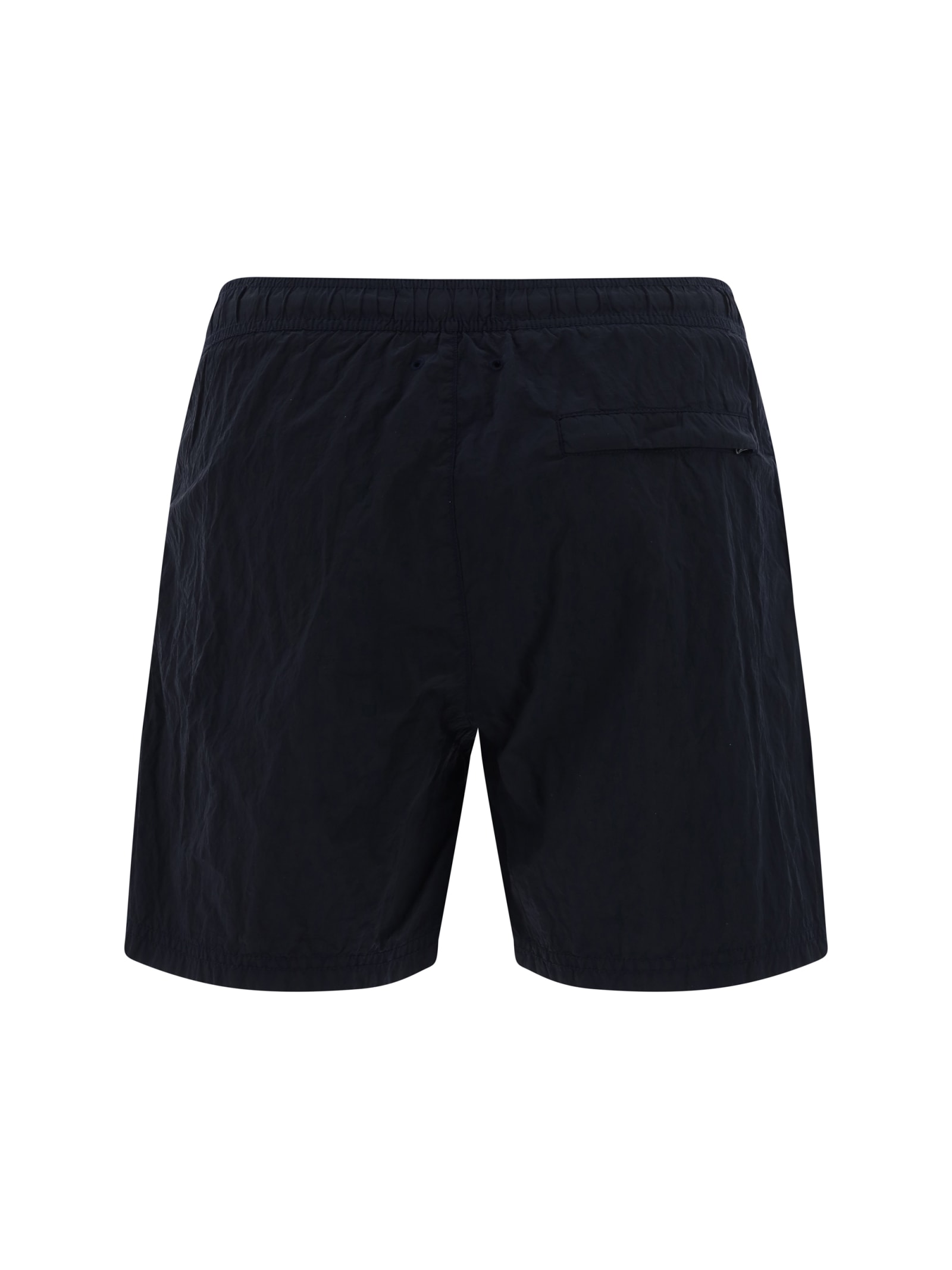 Shop Stone Island Swimshorts In A0020 Navy Blue
