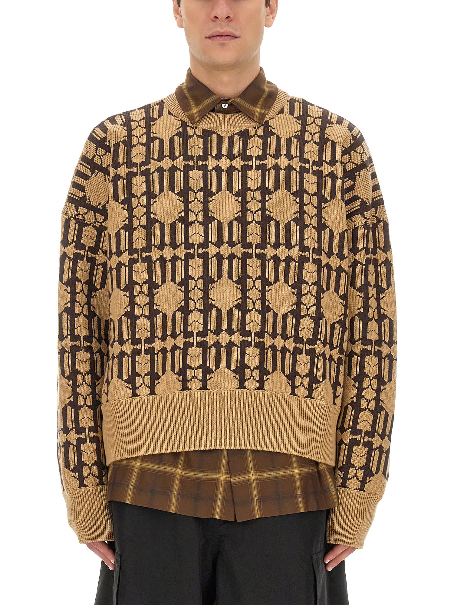 Palm Angels Jacquard Sweater