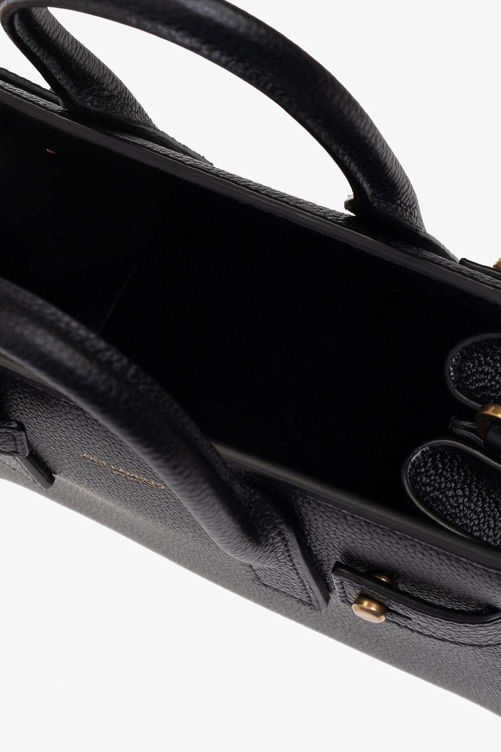 Saint Laurent Sac Du Jour Nano Shoulder Bag In Black