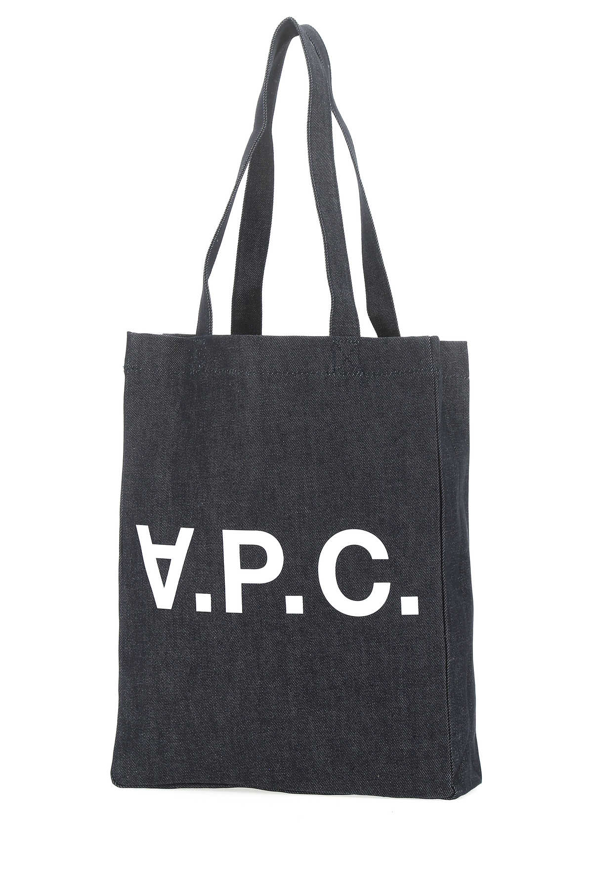 Shop Apc Denim Shoulder Bag In Iai