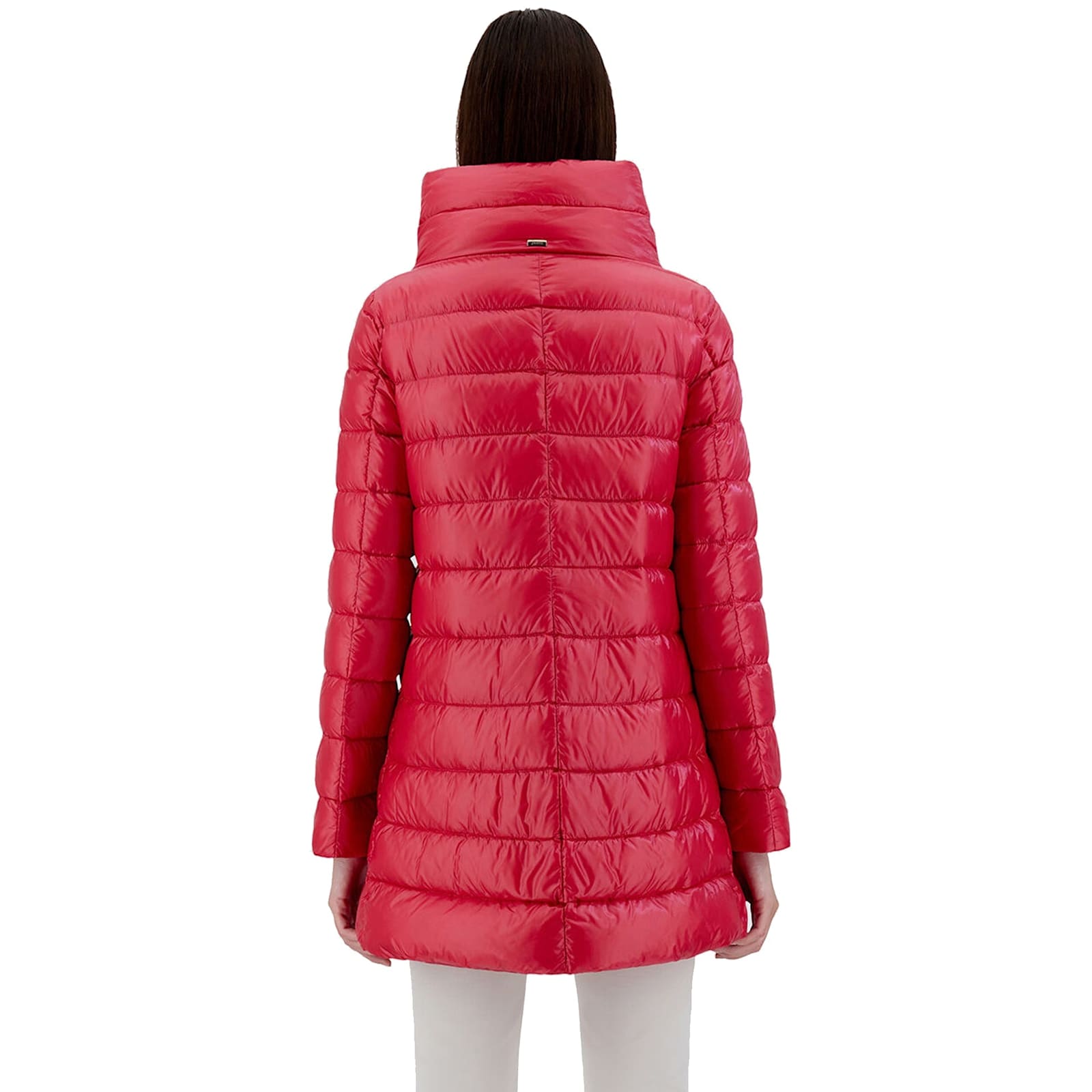 Herno Amelia Padded Coat In Pink
