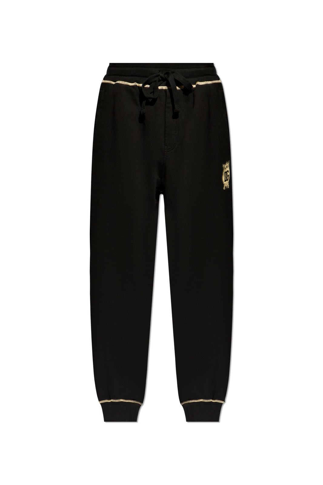 Shop Dolce & Gabbana Dg Logo Printed Jogging Pants