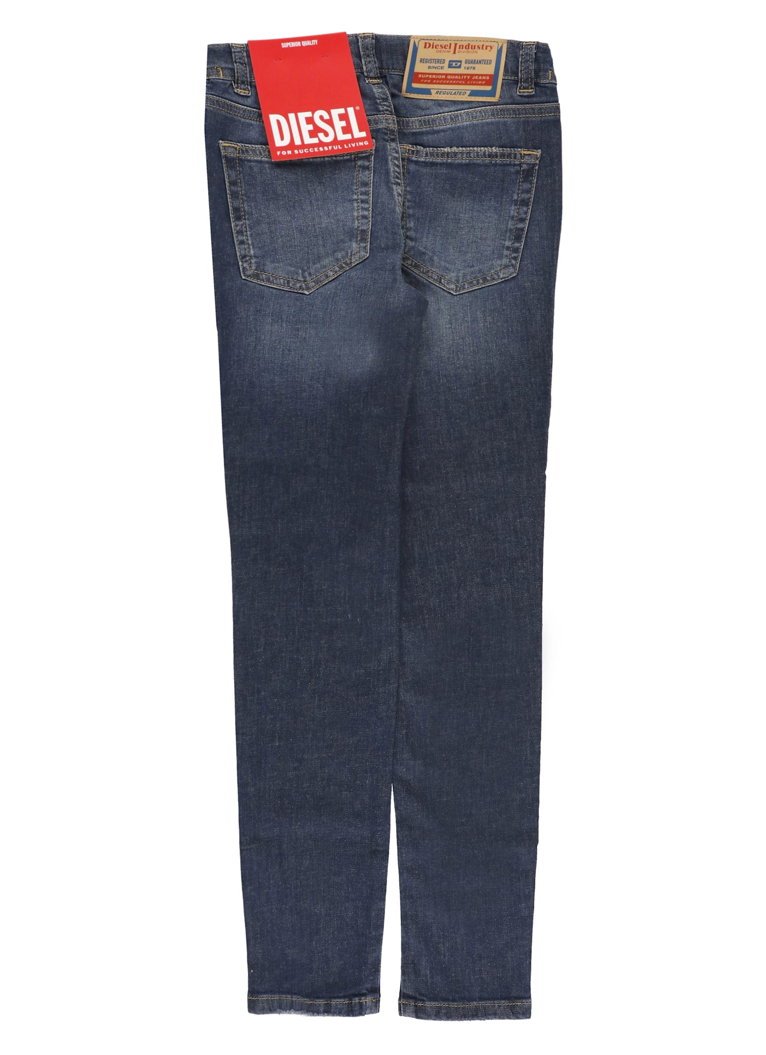 Diesel Jeans Kids Color Blue In Blue