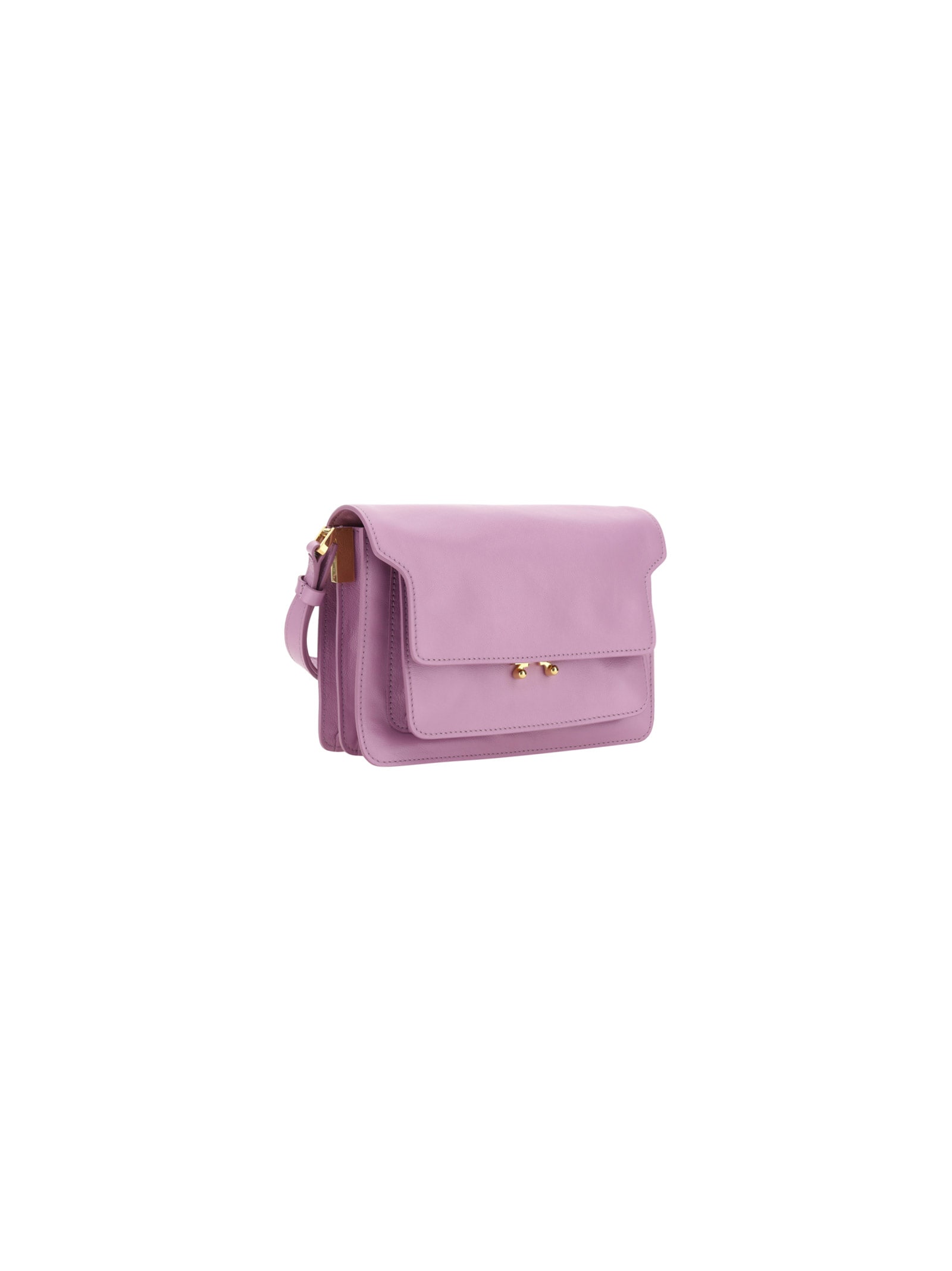 Marni mini Soft Trunk shoulder bag, Purple