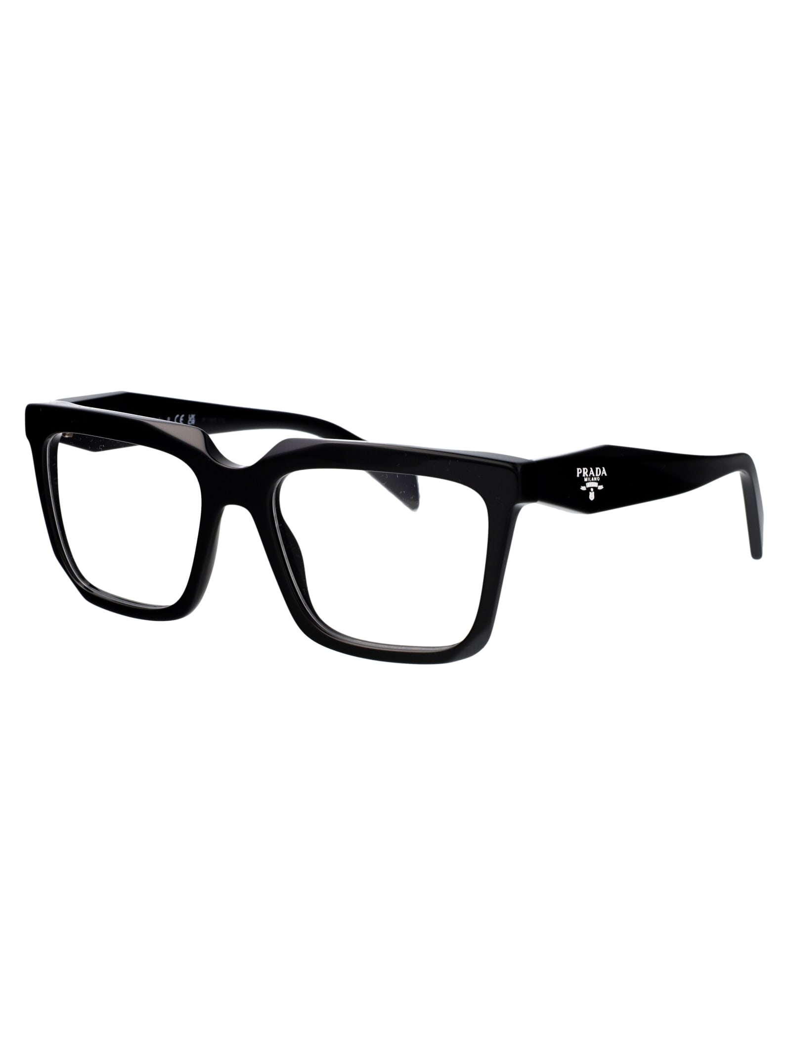 Shop Prada 0pr A19v Glasses In 16k1o1 Black