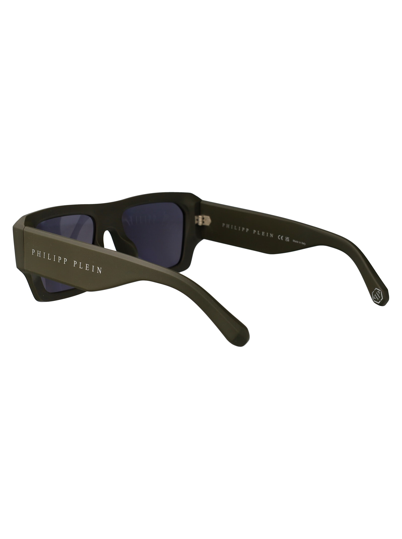 Philipp Plein Plein Starlight Sunglasses In Matte Green