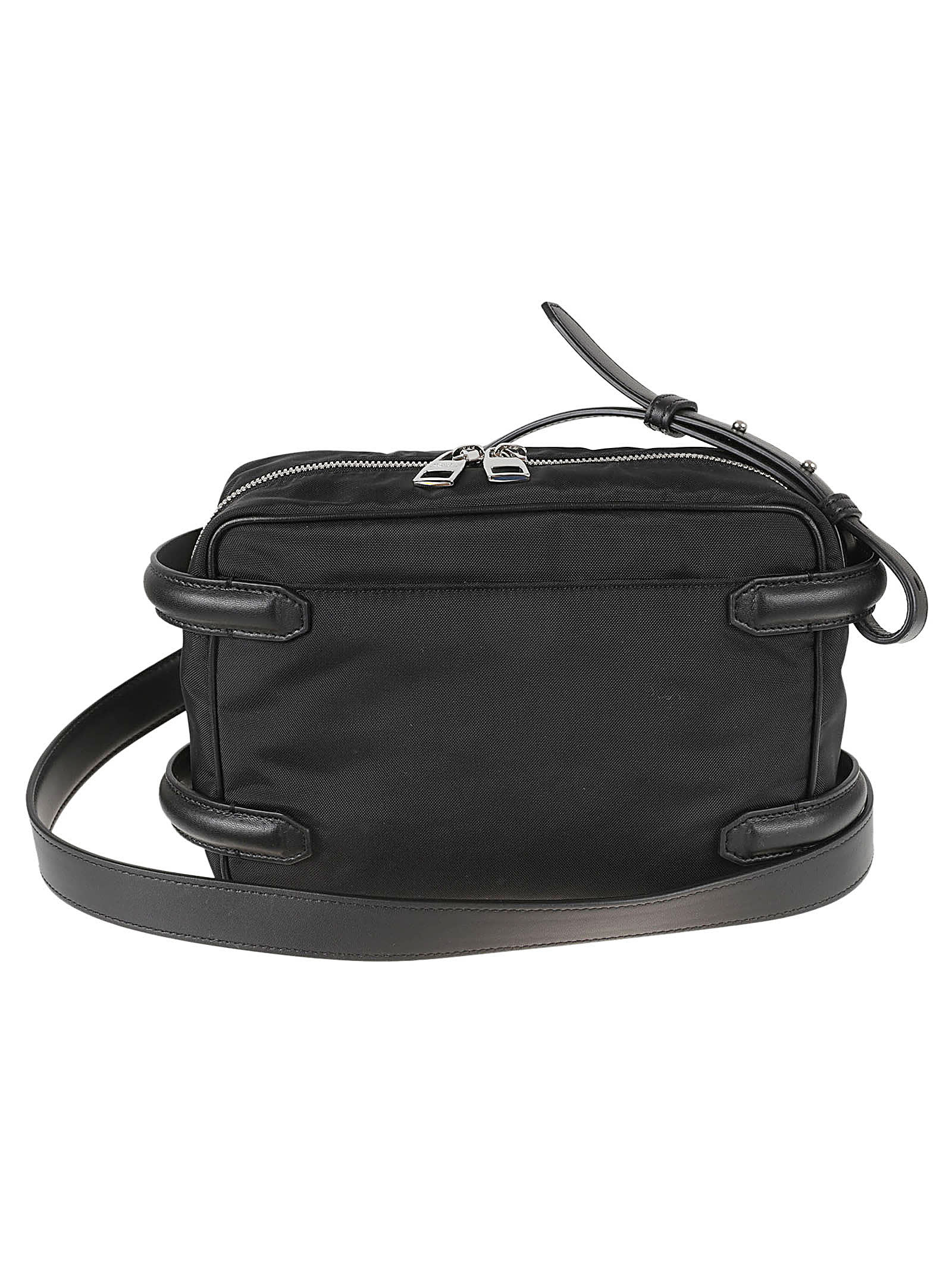 Shop Alexander Mcqueen Ny Cordura Camera Bag In Black