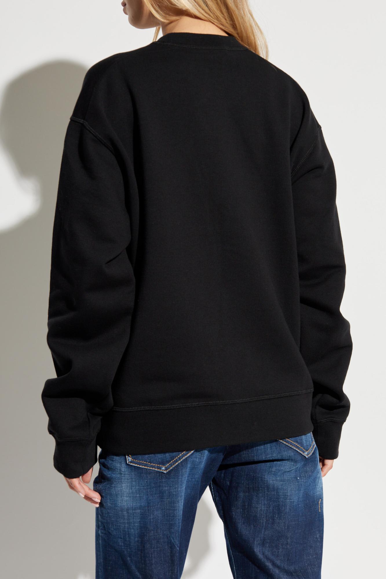 Shop Dsquared2 Sweatshirt With Logo In Black