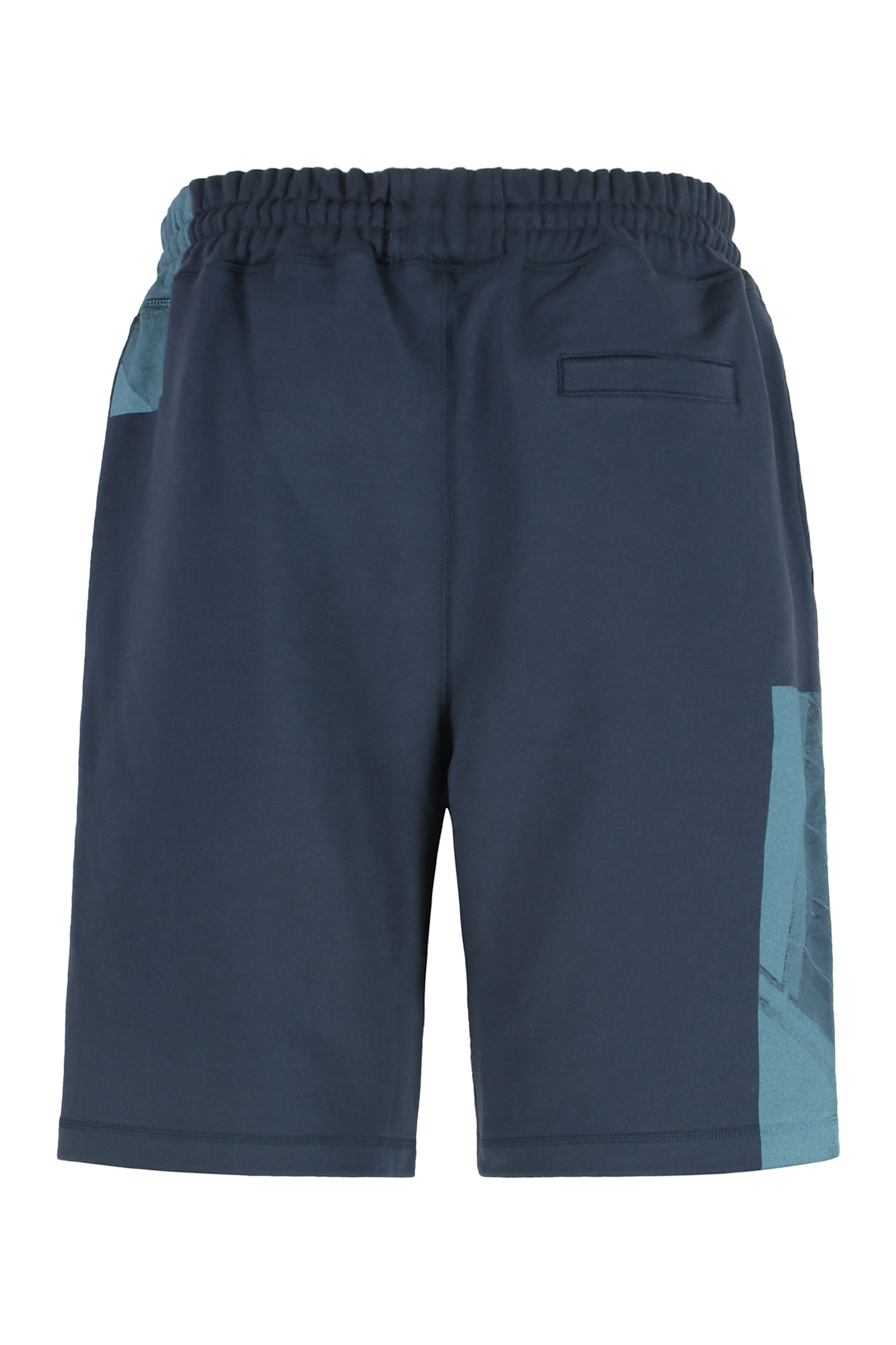 A-cold-wall* Strand Colour-block Cotton Track Shorts In Blue