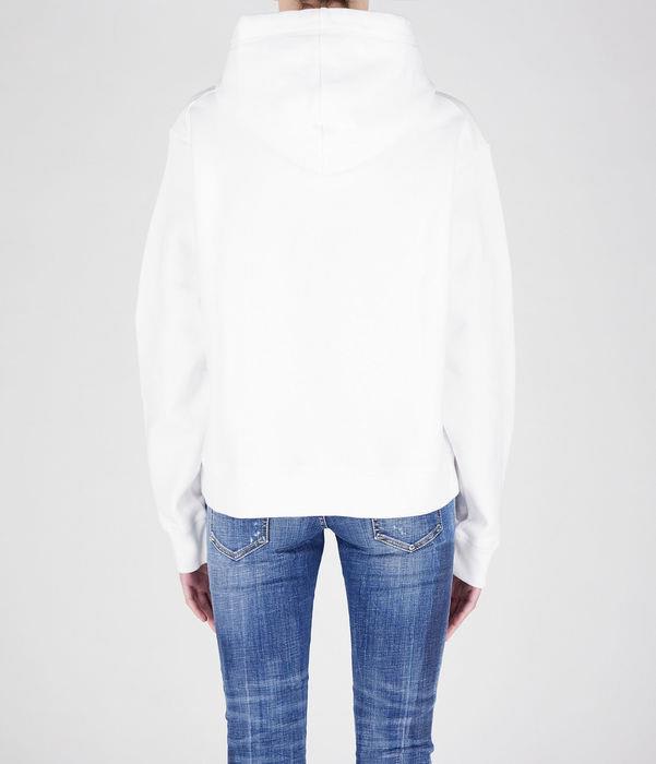 Shop Dsquared2 Sweatshirt In White