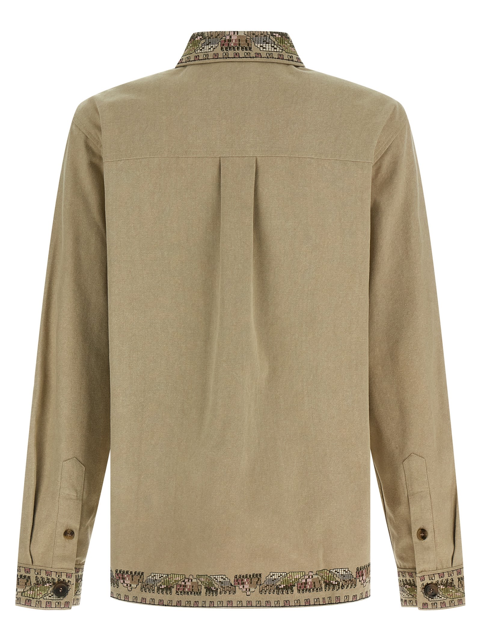 Isabel Marant Rudy Overshirt In Brown