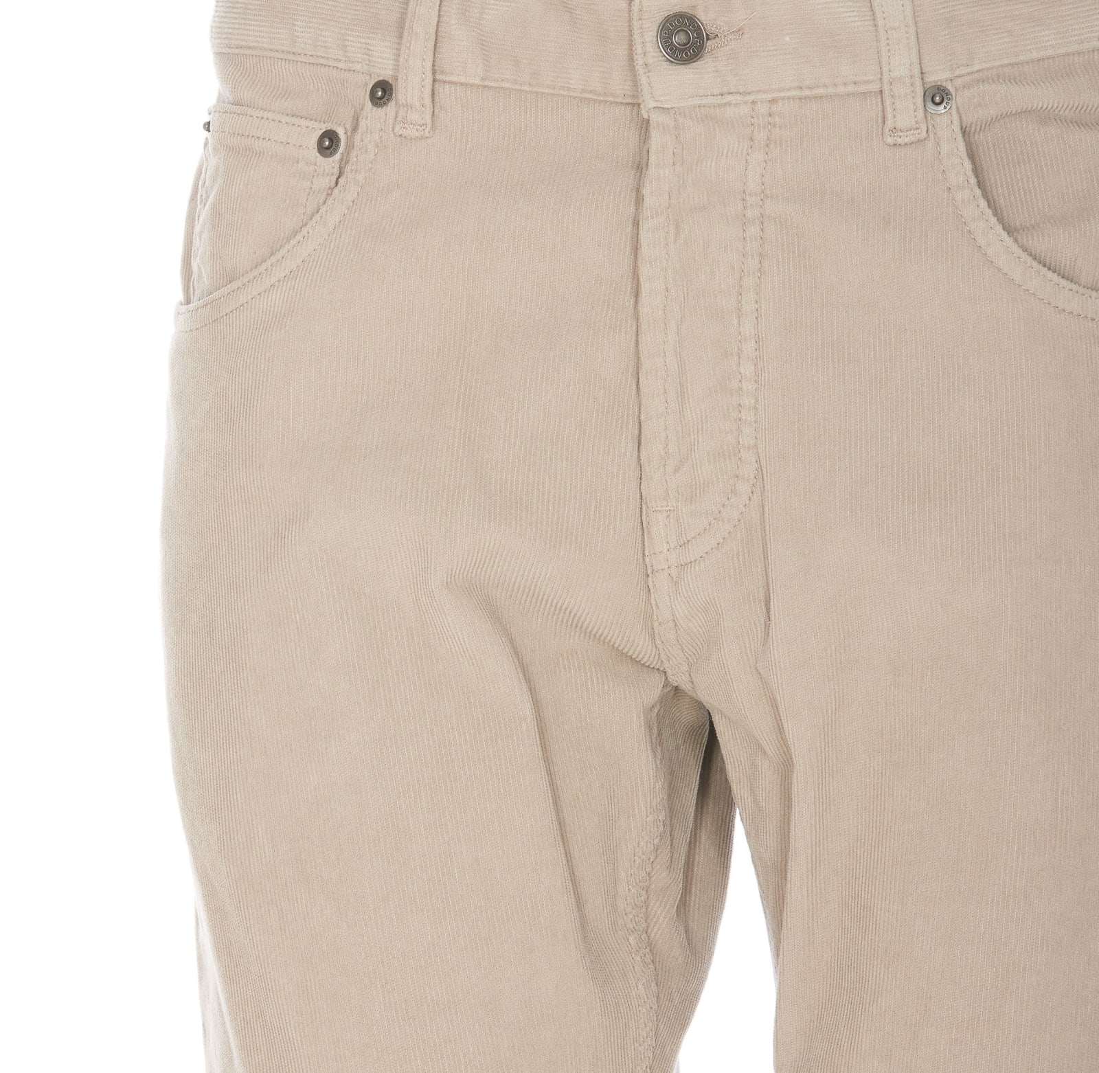 Shop Dondup Dian Pants In Beige