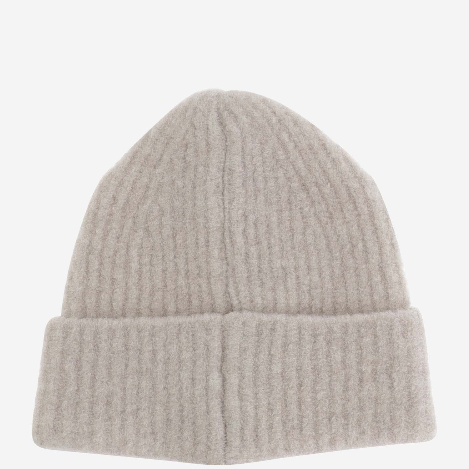 Autry Beanie With Logo In Wht Vtg