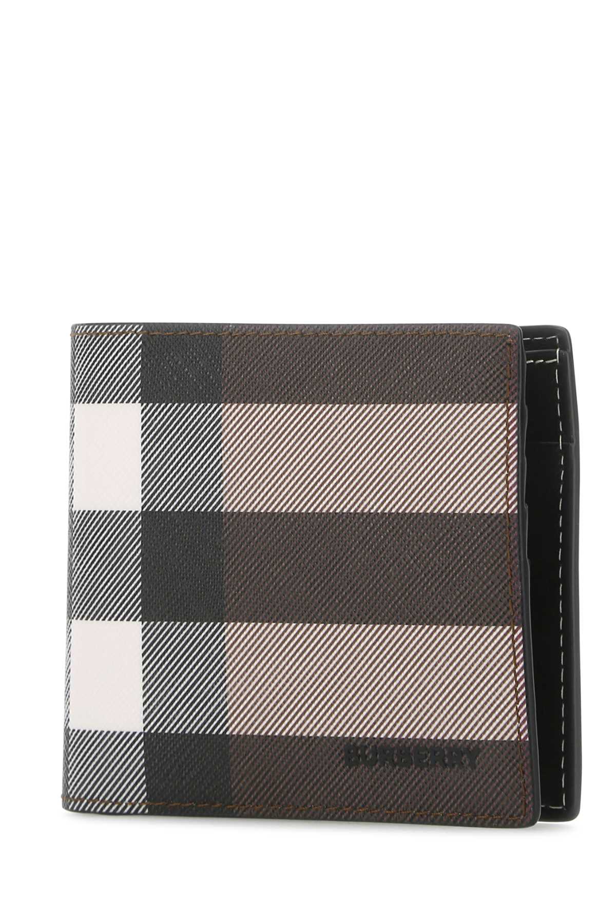 Burberry Printed E-canvas Wallet In A8900