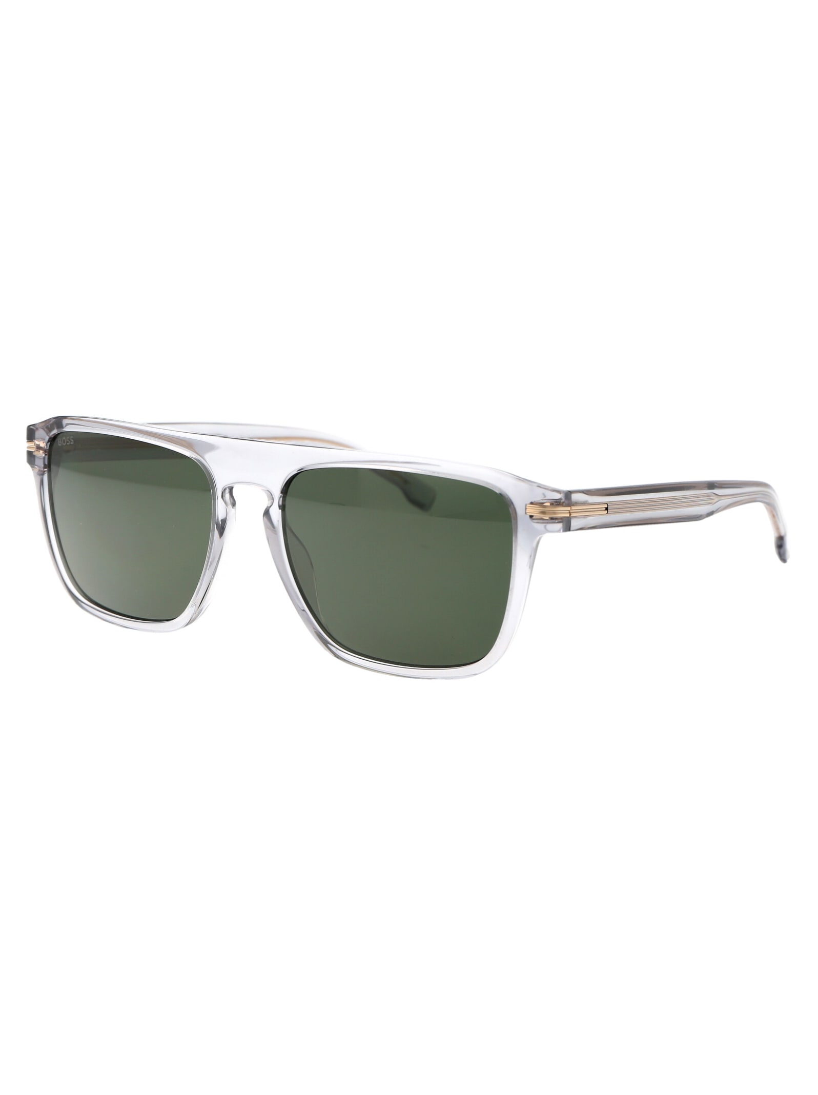 Shop Hugo Boss Boss 1599/s Sunglasses In Kb7qt Grey