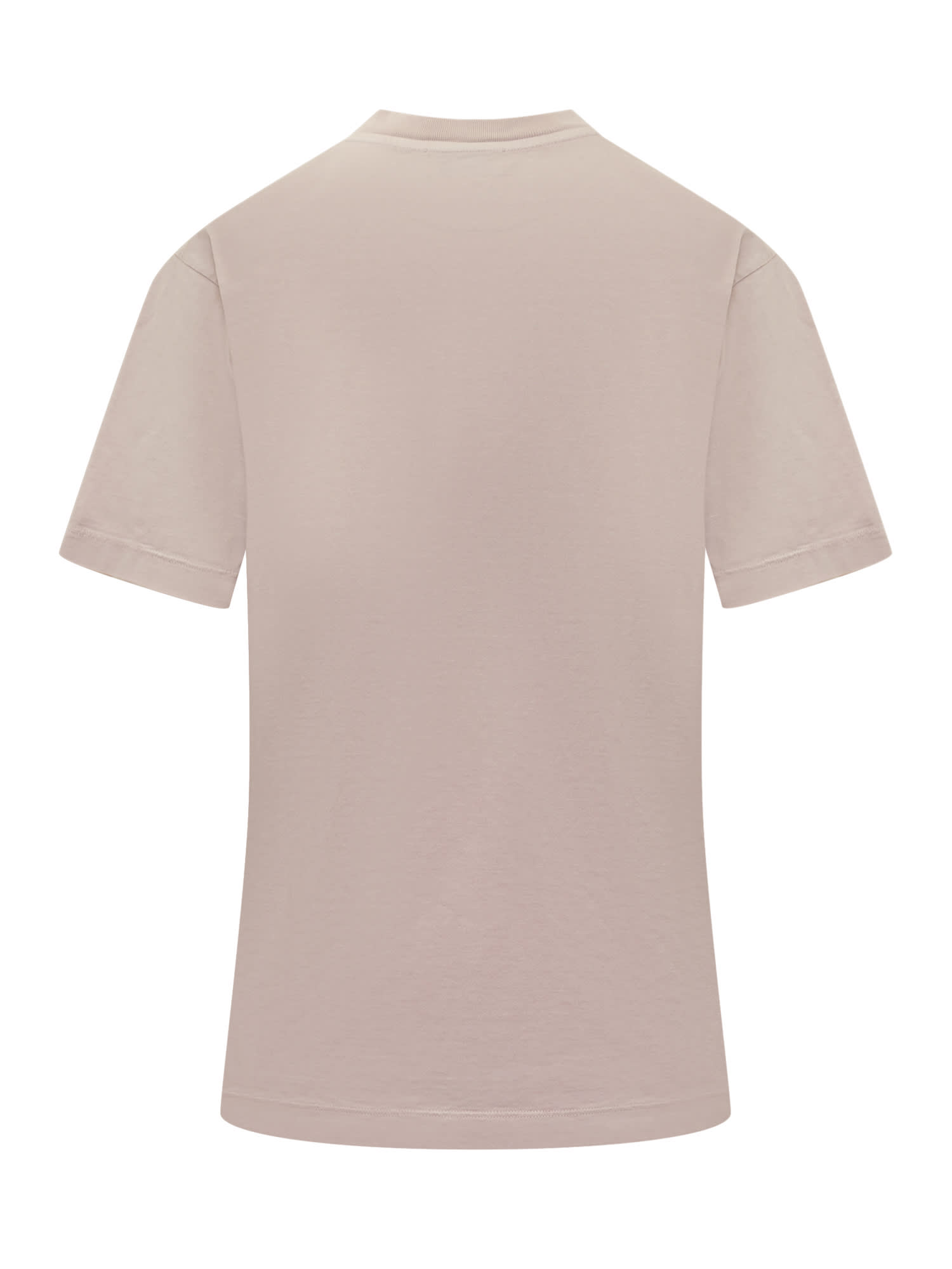 Shop Off-white Laundry Casual T-shirt In Burnished Lilac Burni