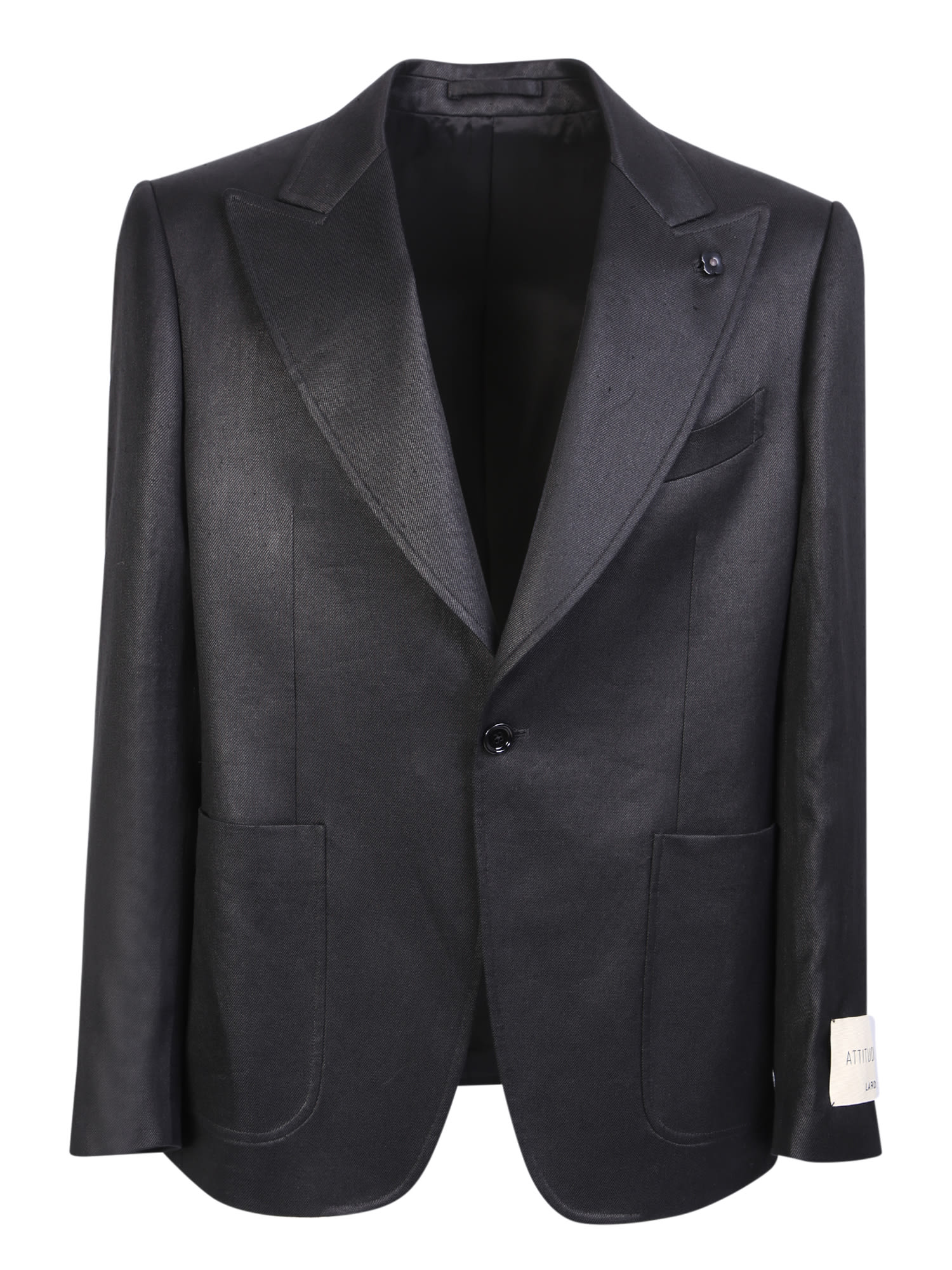 Shop Lardini Black Blazer