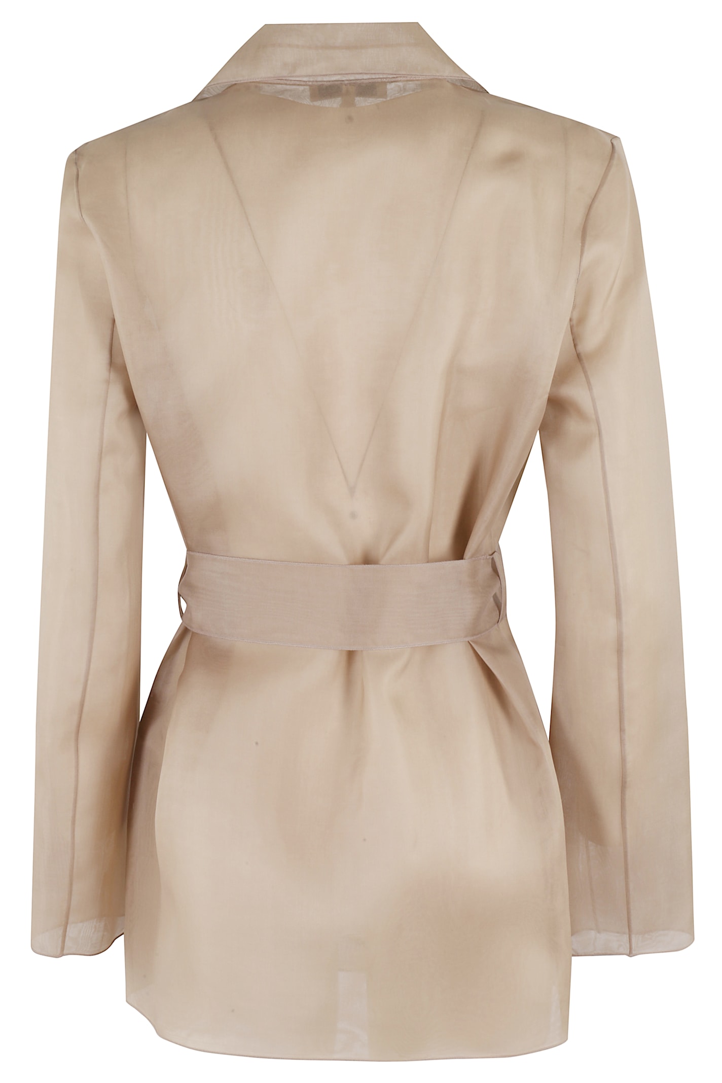 Antonelli Beige Viscose James Jacket In Nut Beige