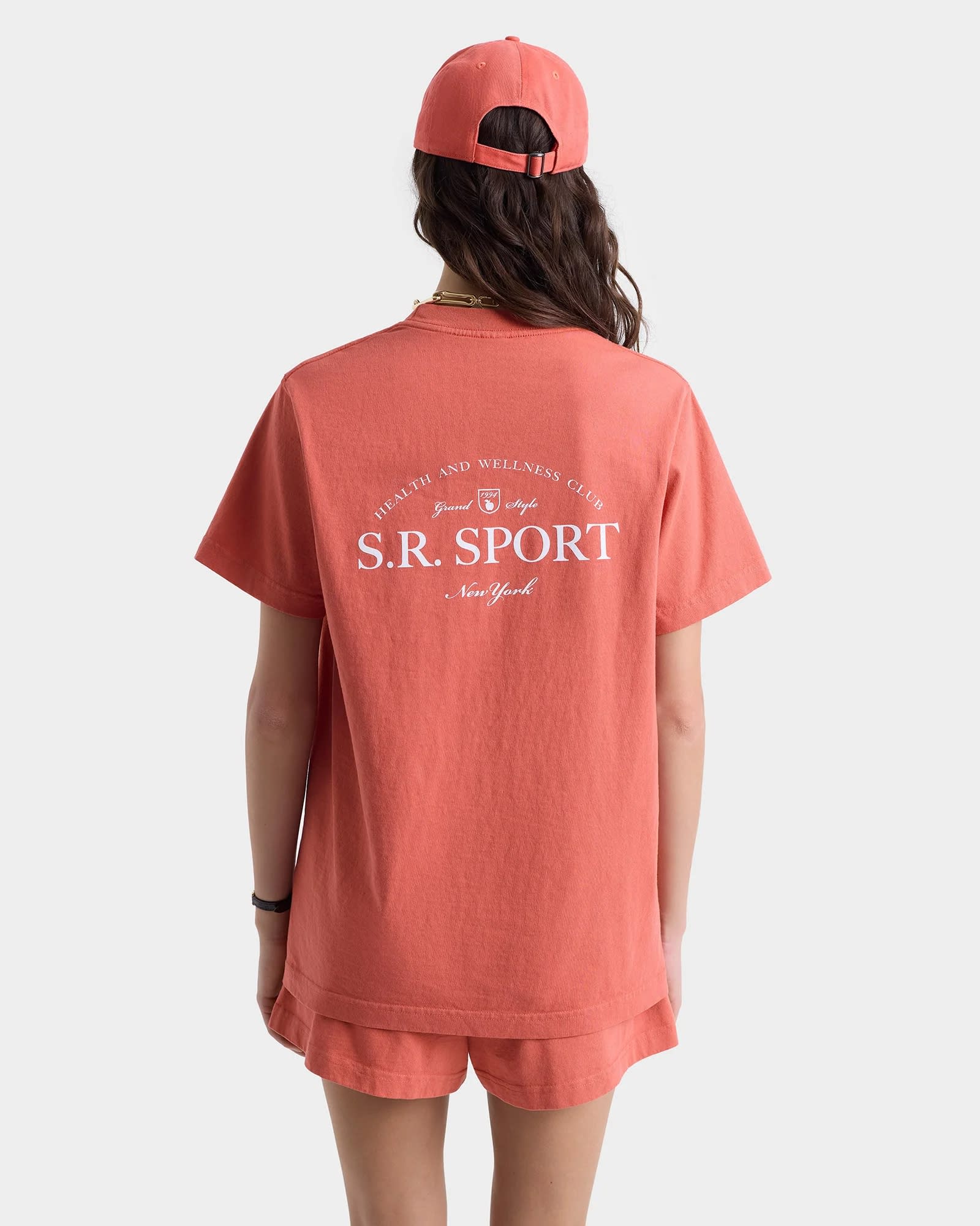 Sporty & Rich Wimbledon T-shirt In Orange