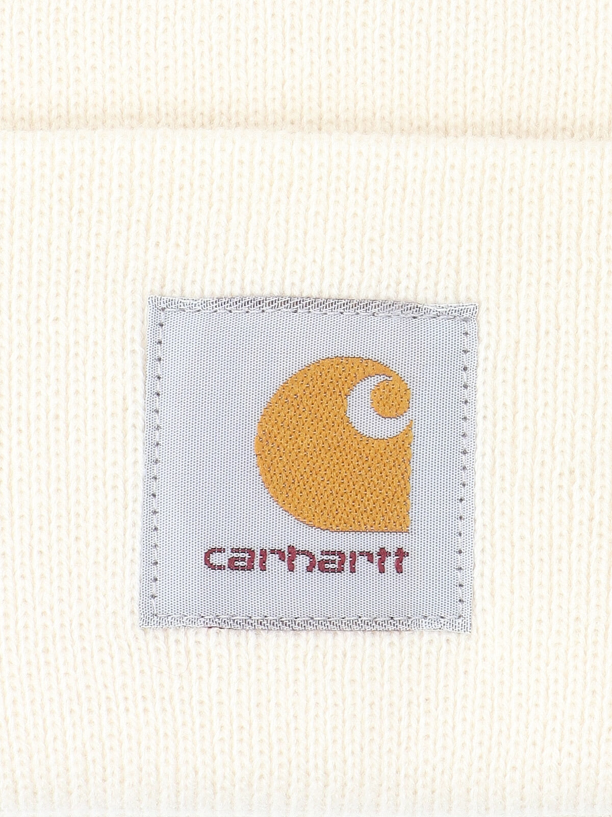 Carhartt Logo-patch Beanie In White
