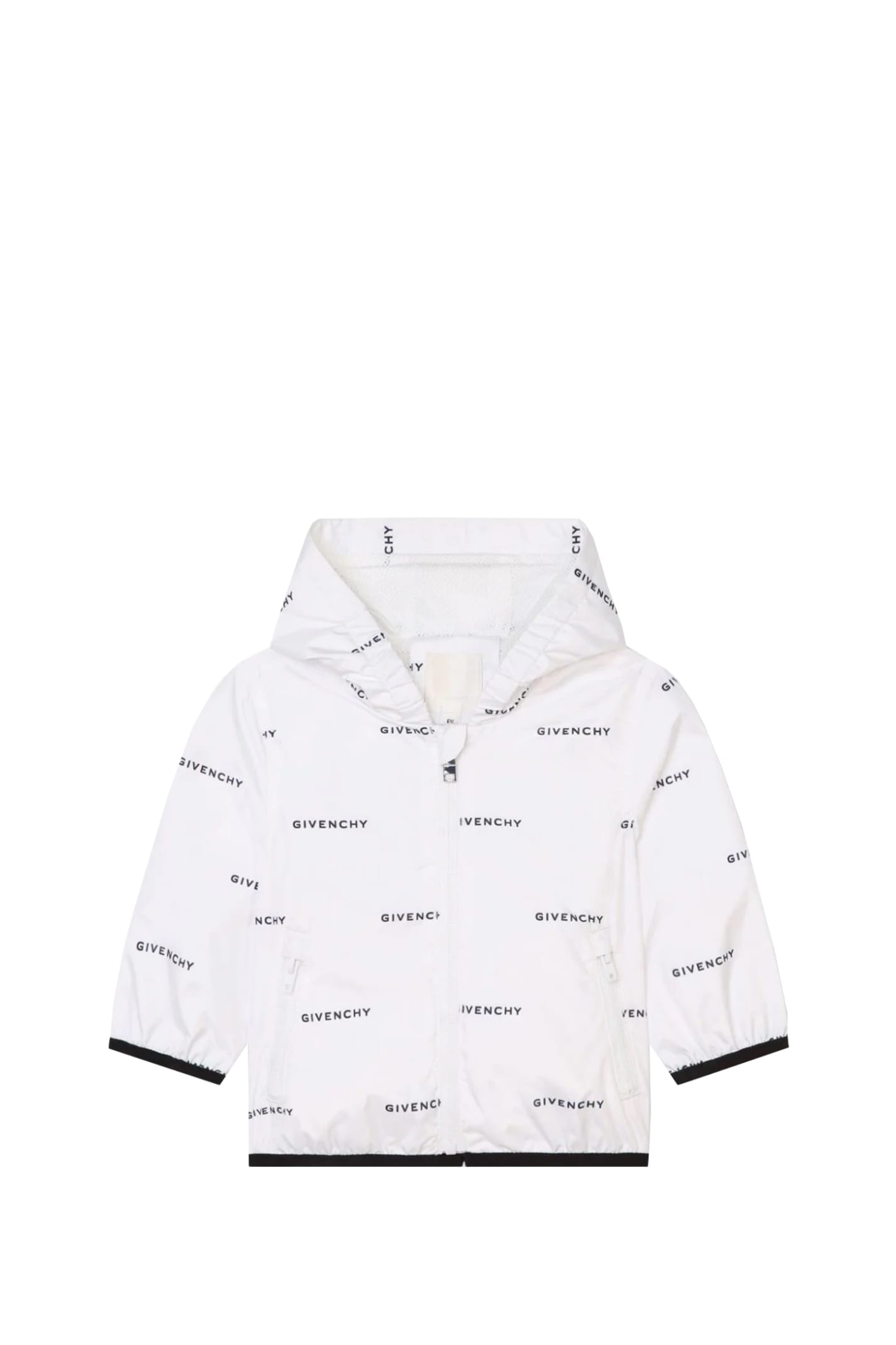 Shop Givenchy Jacket With Print In White