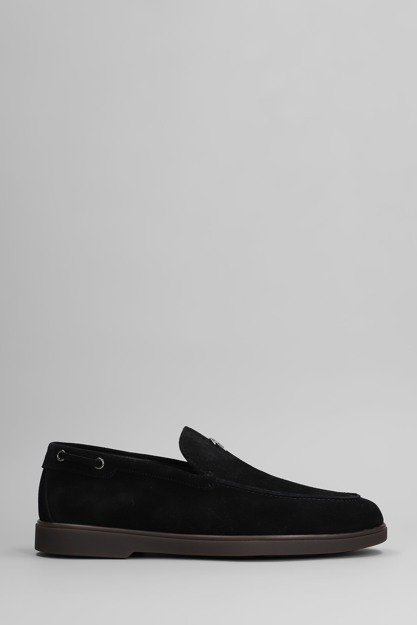 Giuseppe Zanotti The Maui Loafers In Black Suede