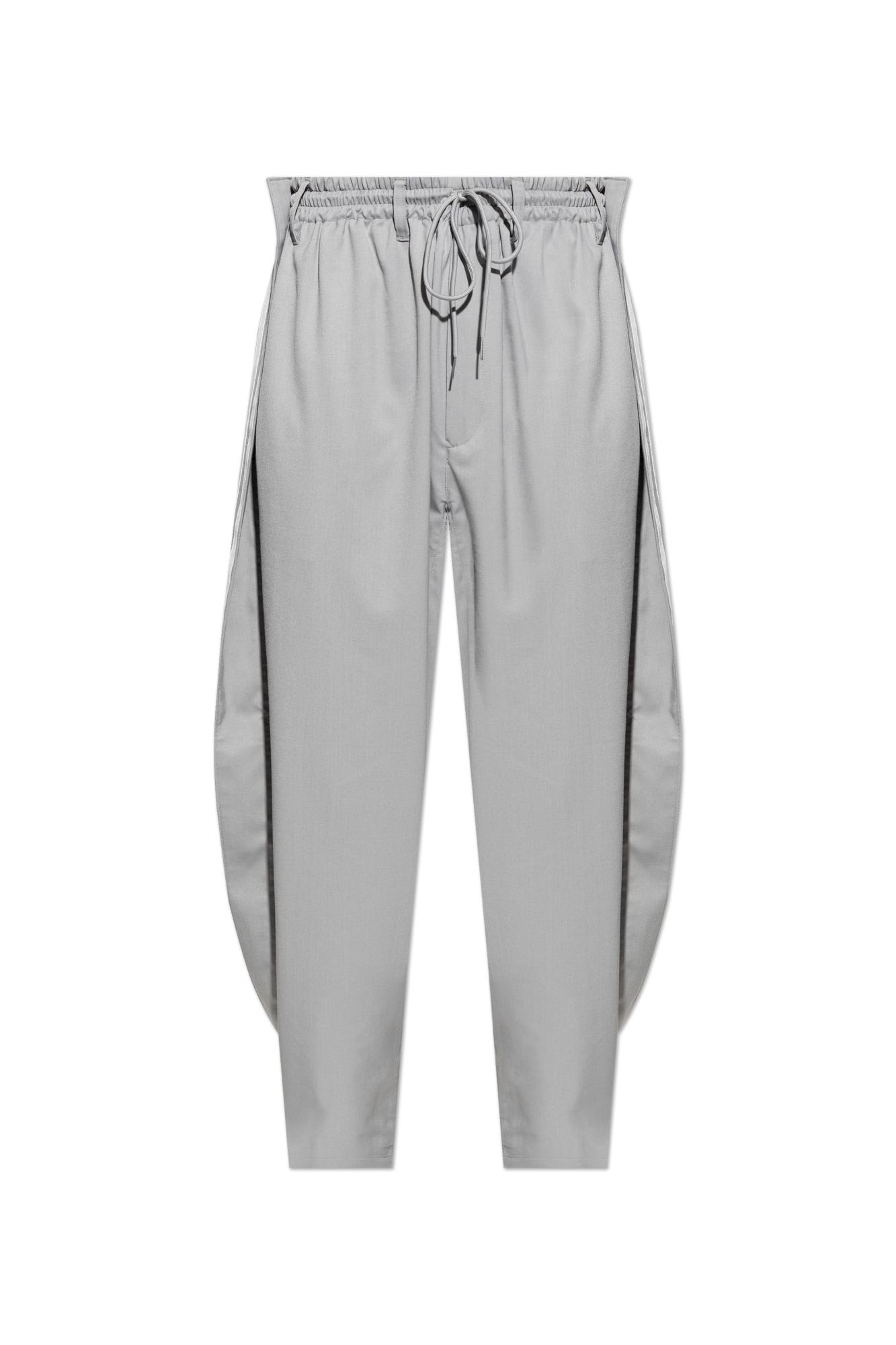 Shop Y-3 Loose-fit Pants In Grey