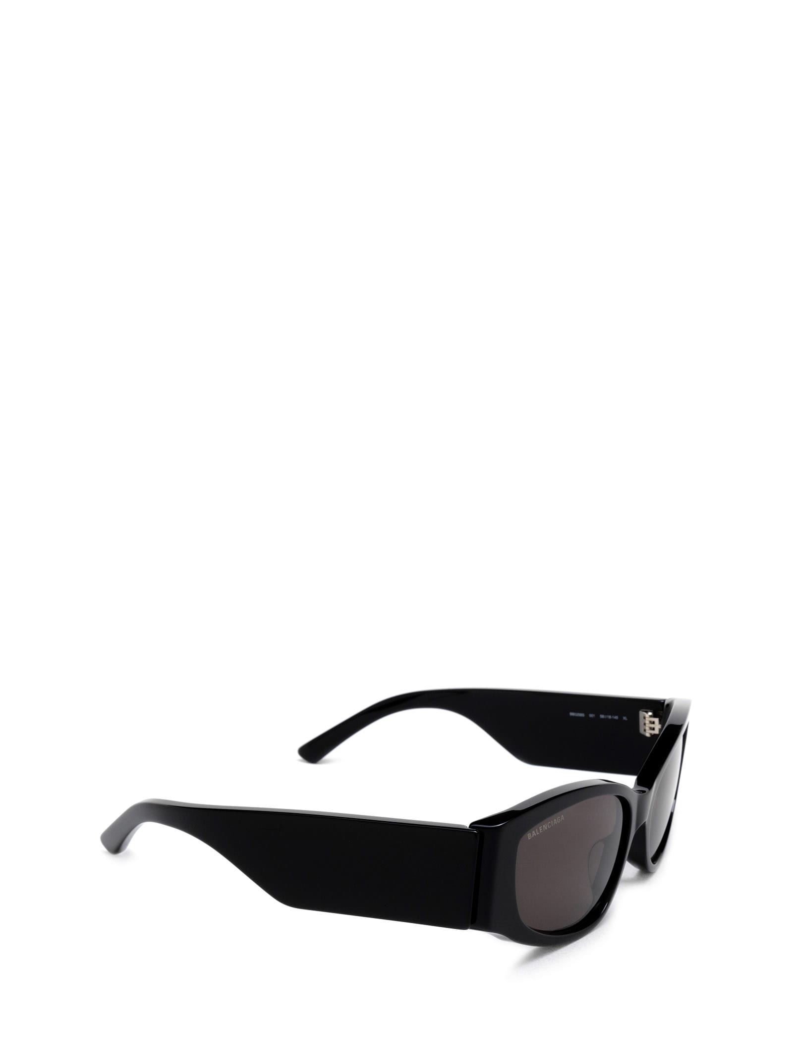 Shop Balenciaga Bb0258s Black Sunglasses