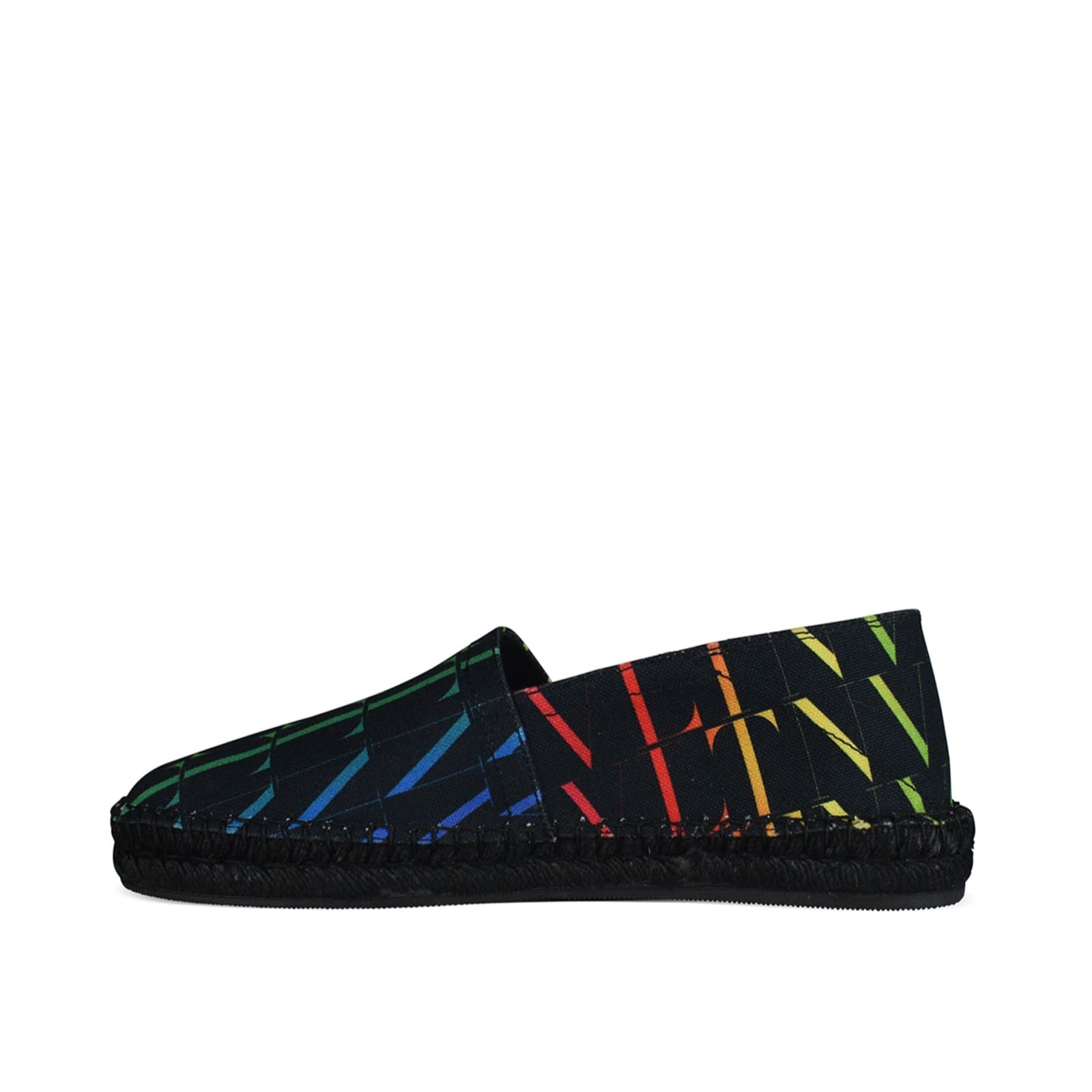 Shop Valentino Garavani Vlnt Espadrillas In Black