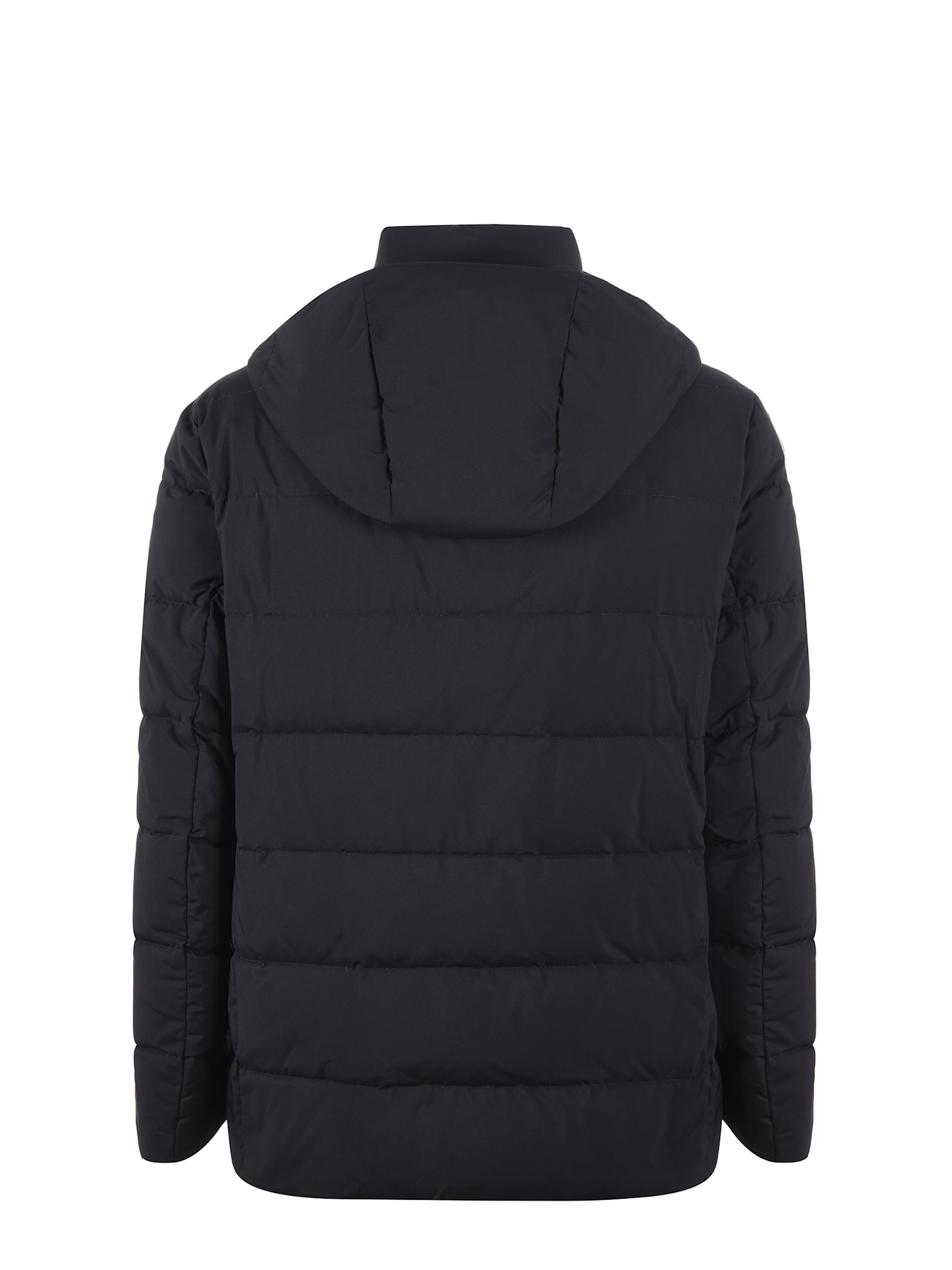 Shop Fay Quilted Nylon Down Jacket In Black