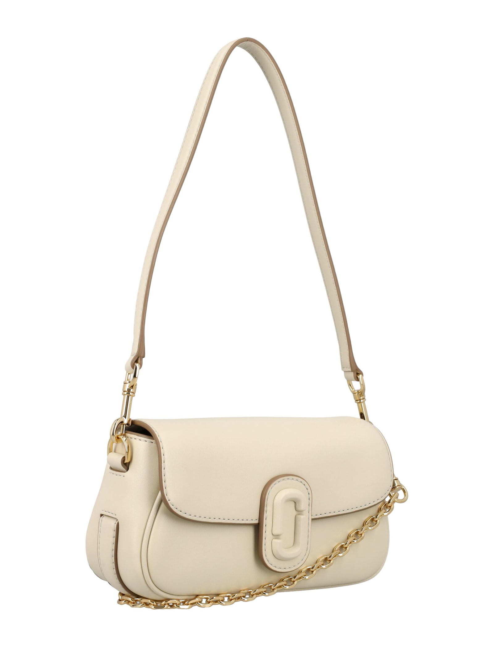 Shop Marc Jacobs The Clover Shoulder Bag In Cloud White