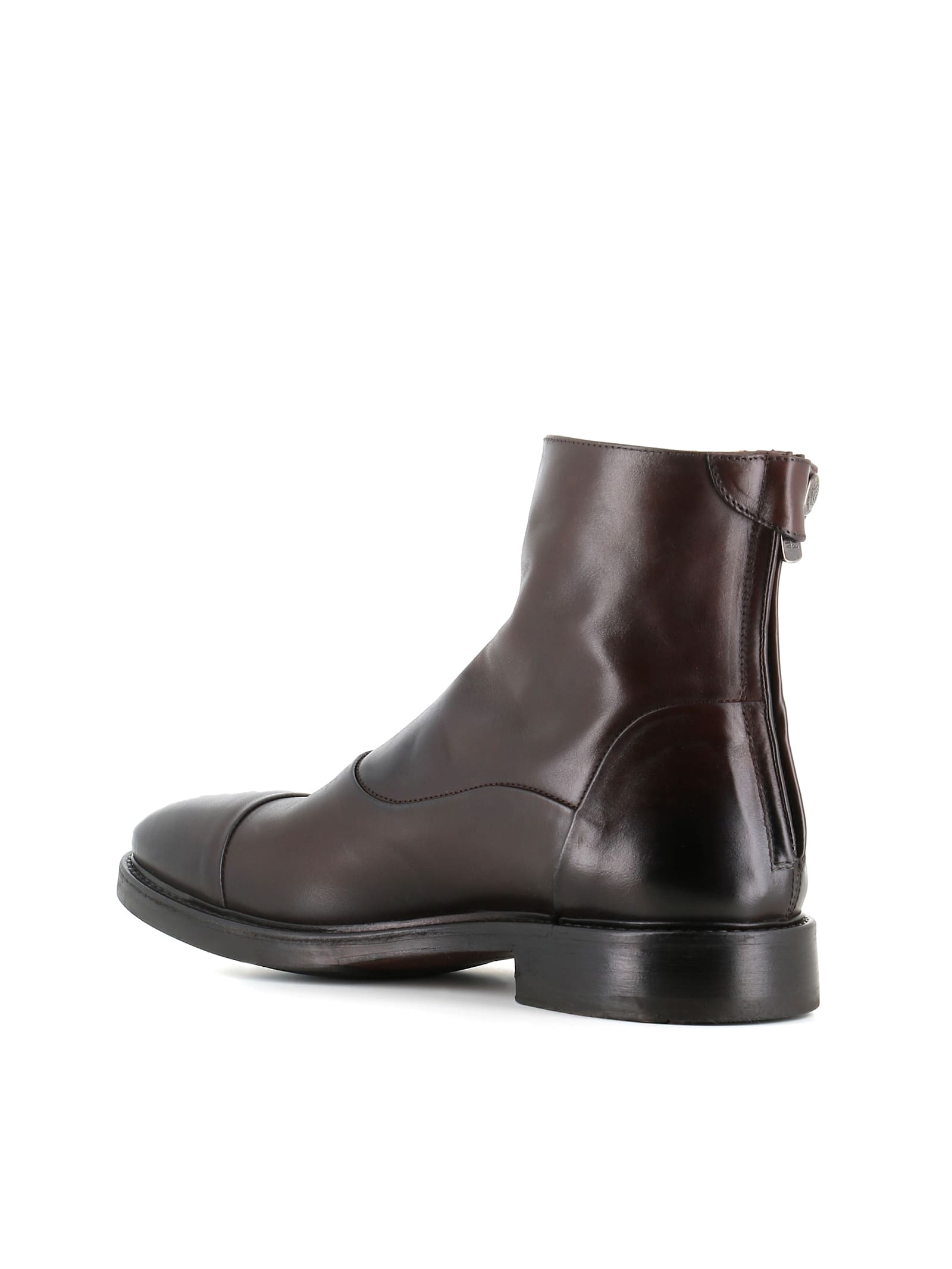 Alberto Fasciani Ankle Boot Gabriel 10023 In Brown