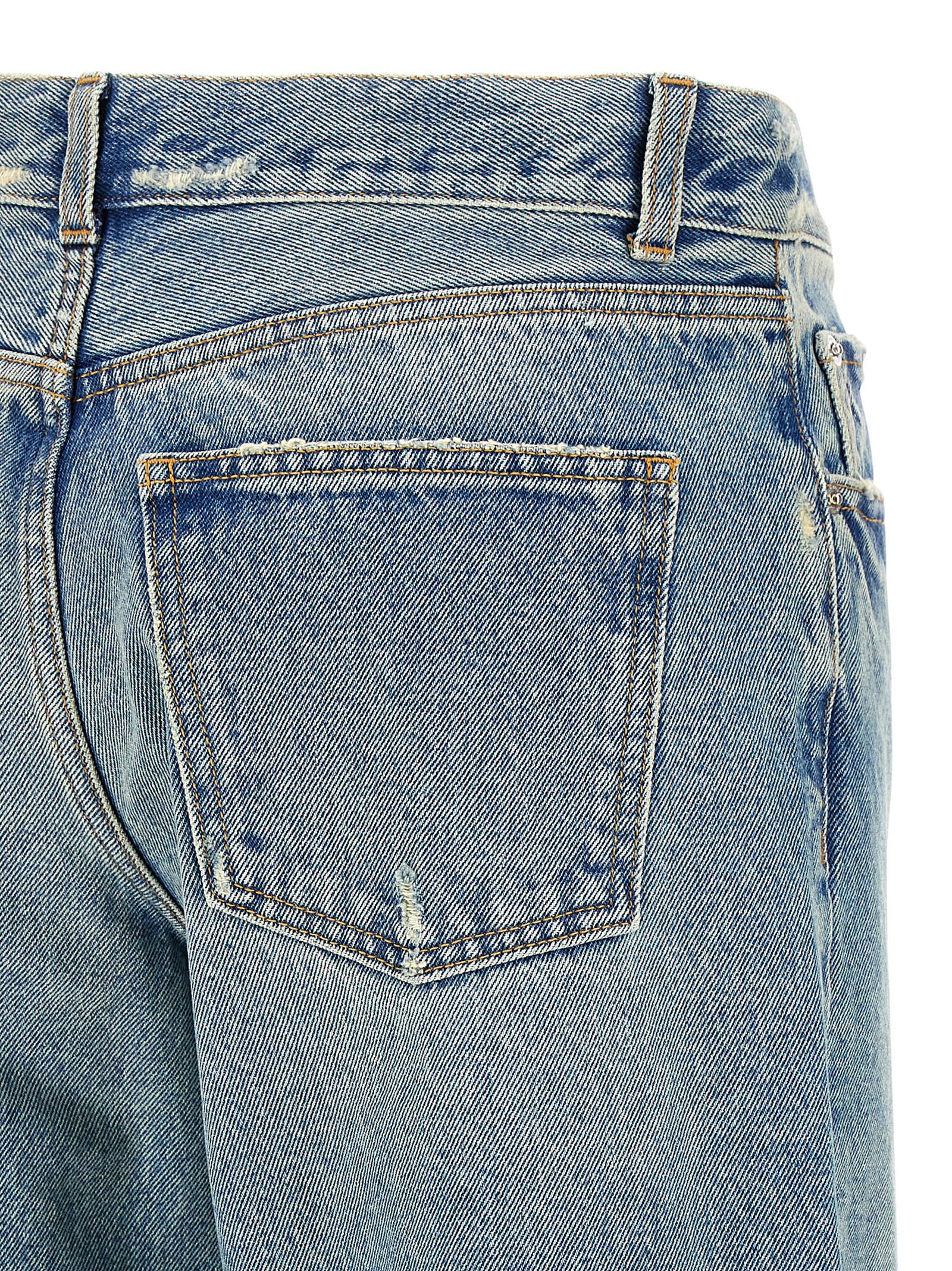 Armarium Wide-leg Jeans In Light Blue
