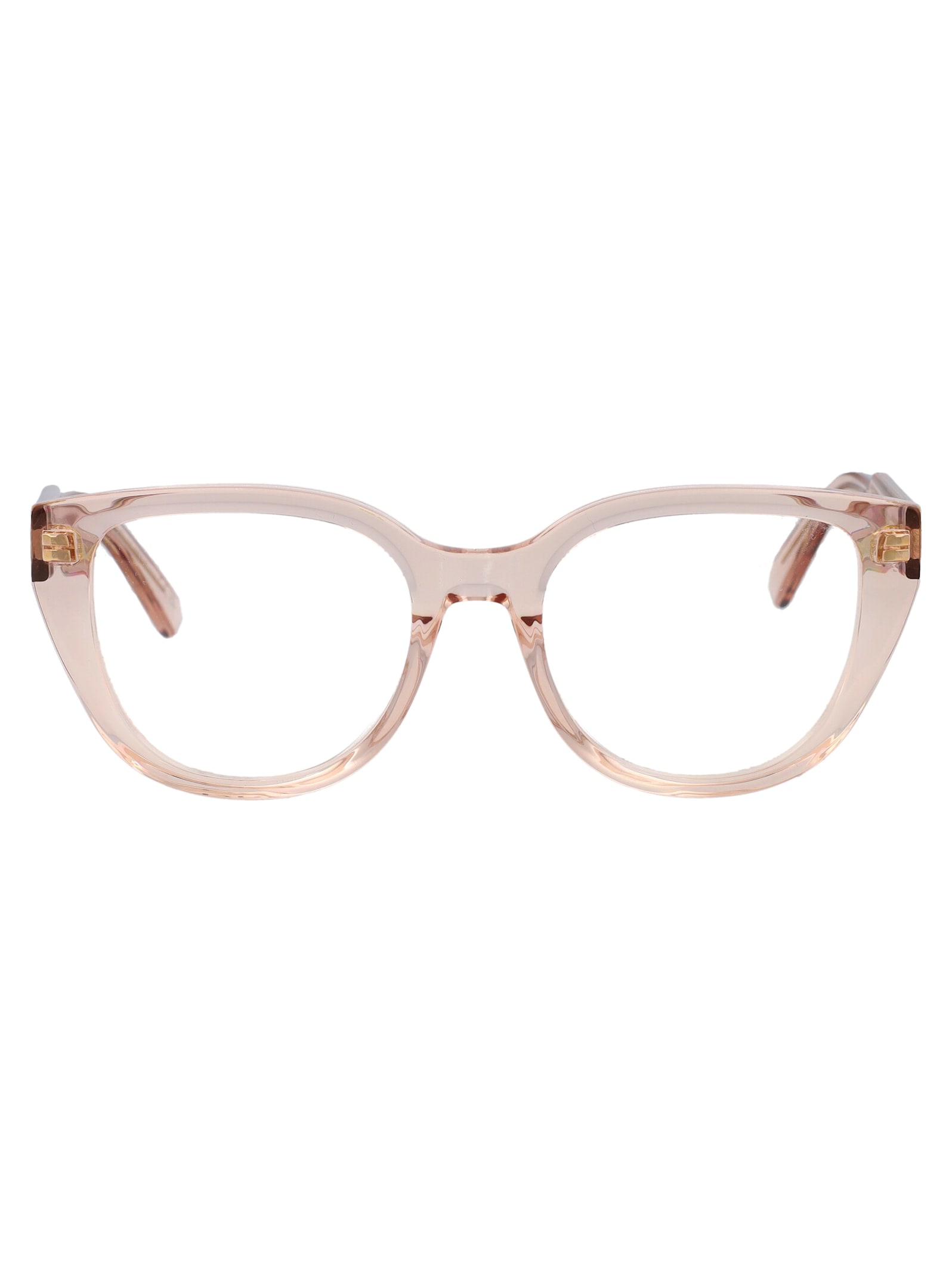 Shop Dior Prismeo B1i Glasses In 4000 Shiny Pink