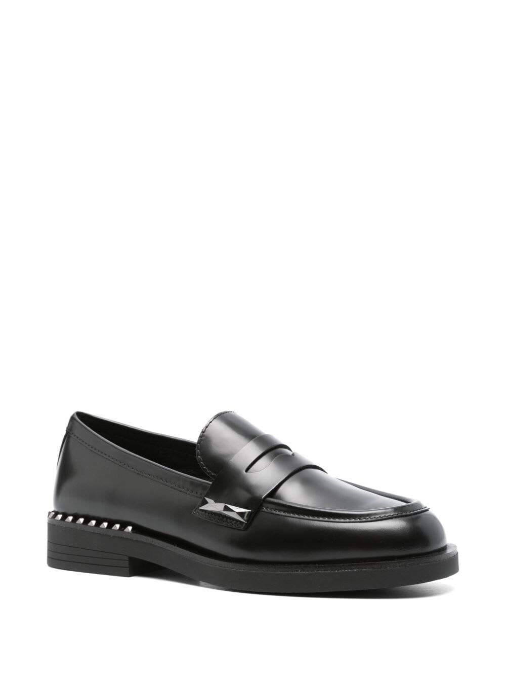 Shop Ash Whisperstu01 Loafer In Black