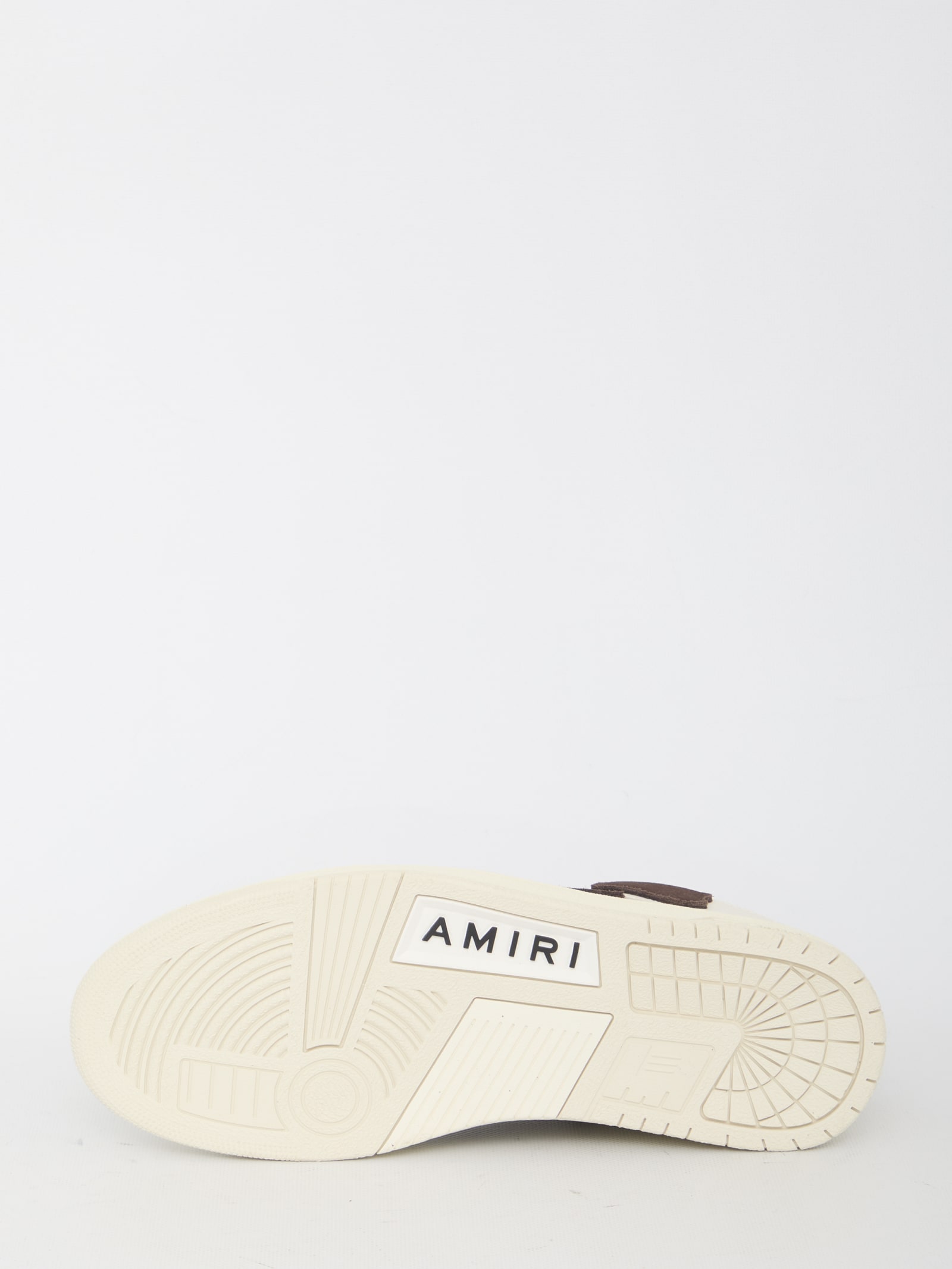 Shop Amiri Skel Top Low Sneakers In Neutrals