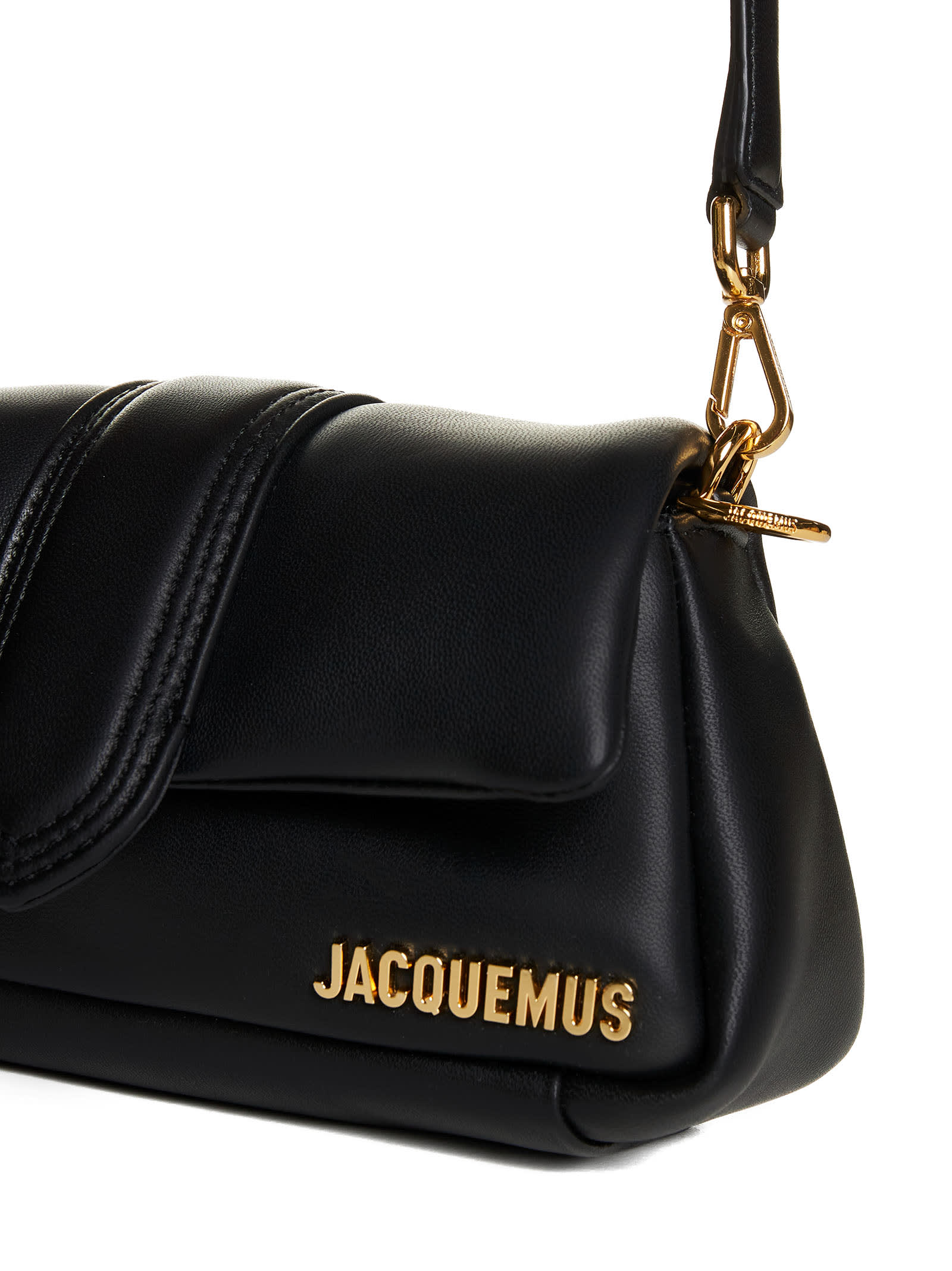 Shop Jacquemus Shoulder Bag In Black