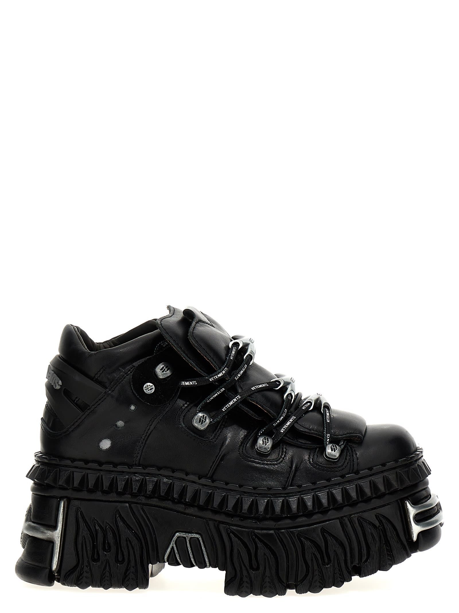 Vetements x New Rock Men's Scribble Platform Sneakers