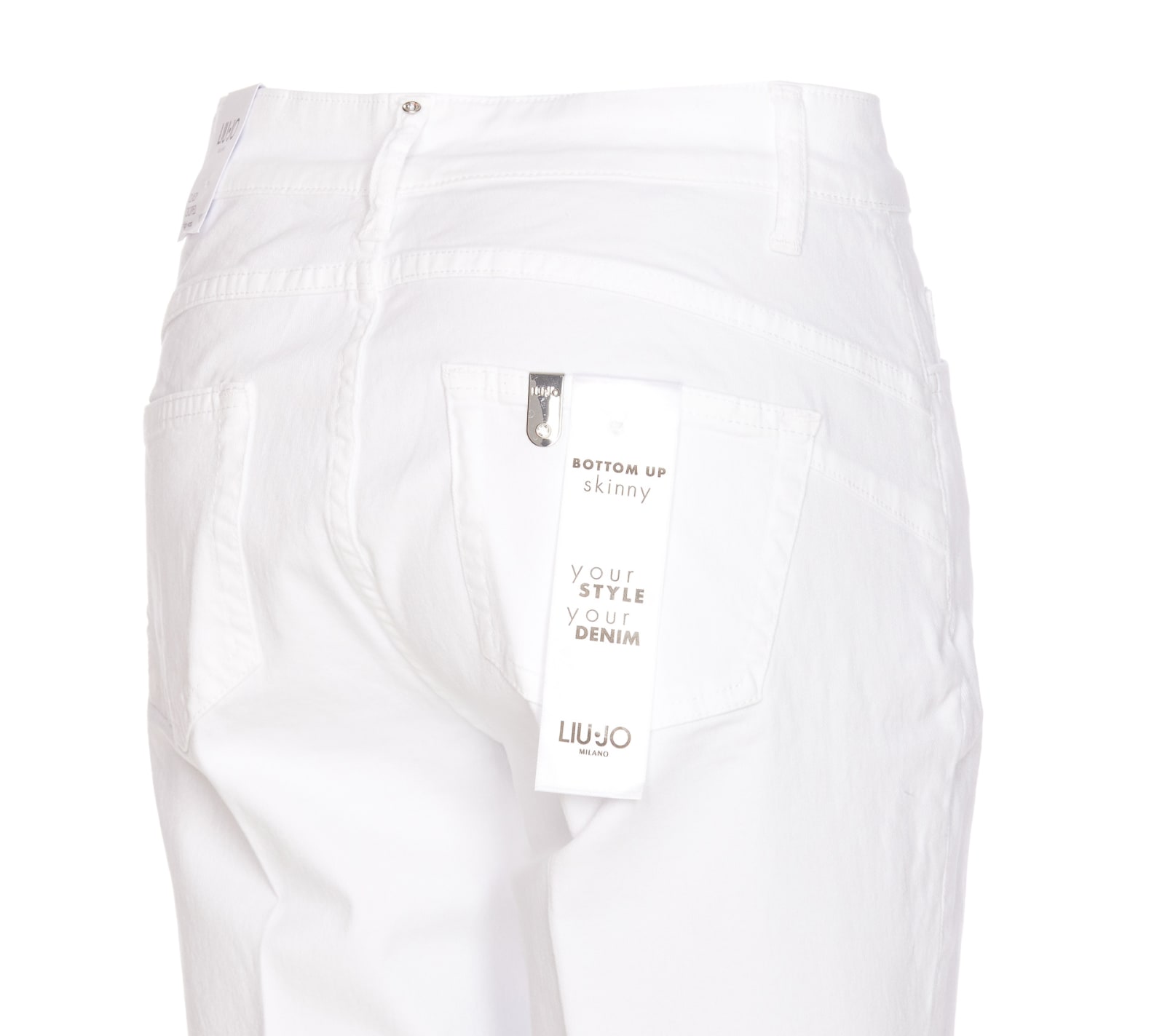 Shop Liu •jo Classy Jeans In White