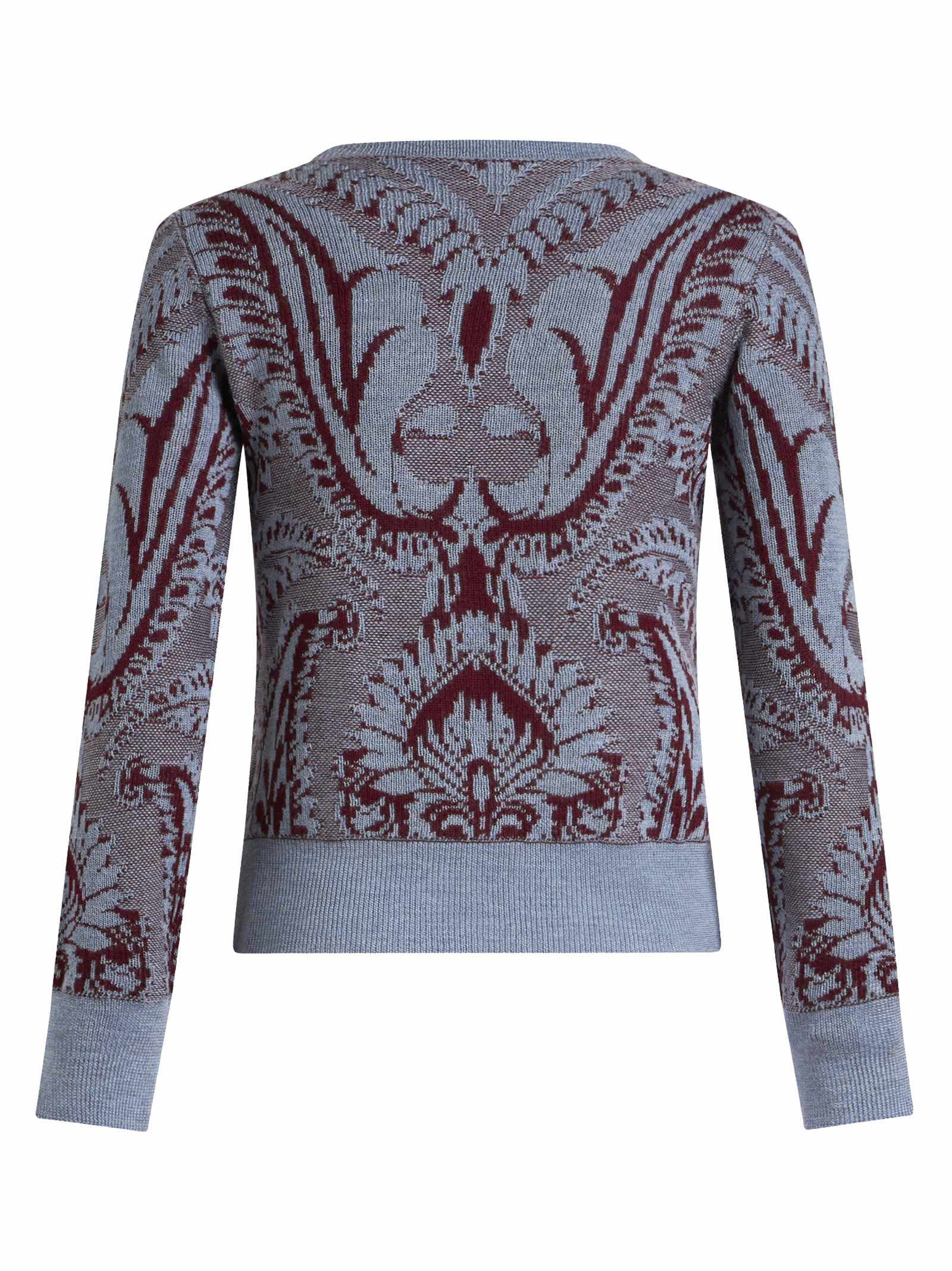 Shop Etro Sweater In Clear Blue