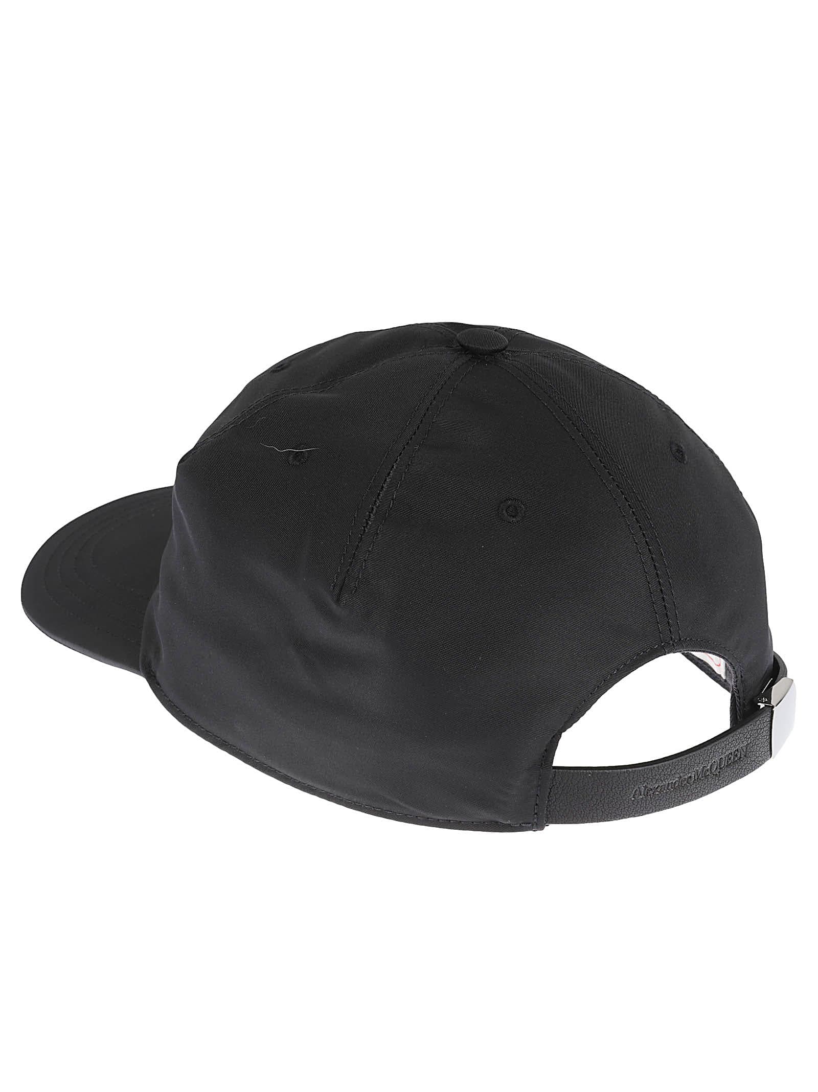 Shop Alexander Mcqueen Mcqueen Sport Hat In Black/red
