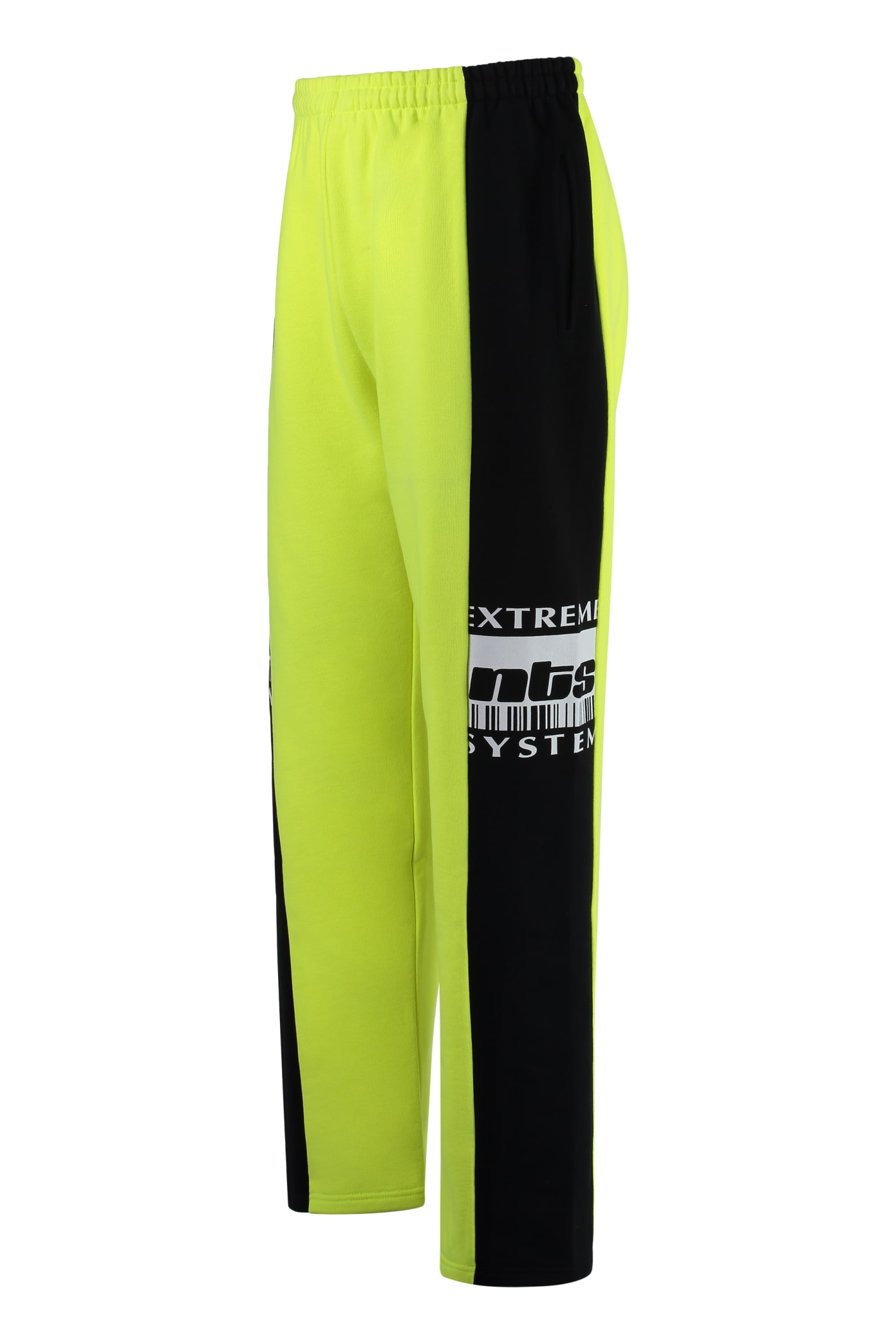 Shop Vetements Cotton Track-pants In Multicolor