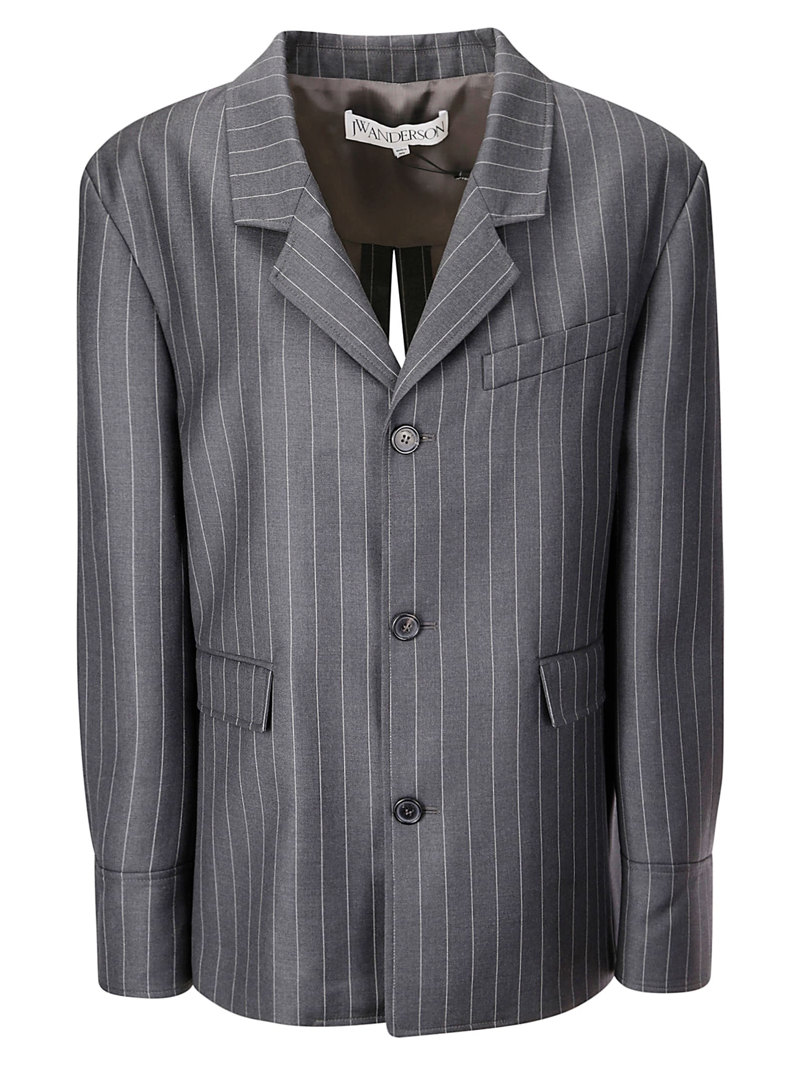 J.W. Anderson J. W. Anderson Open Back Tailored Shirt Jacket