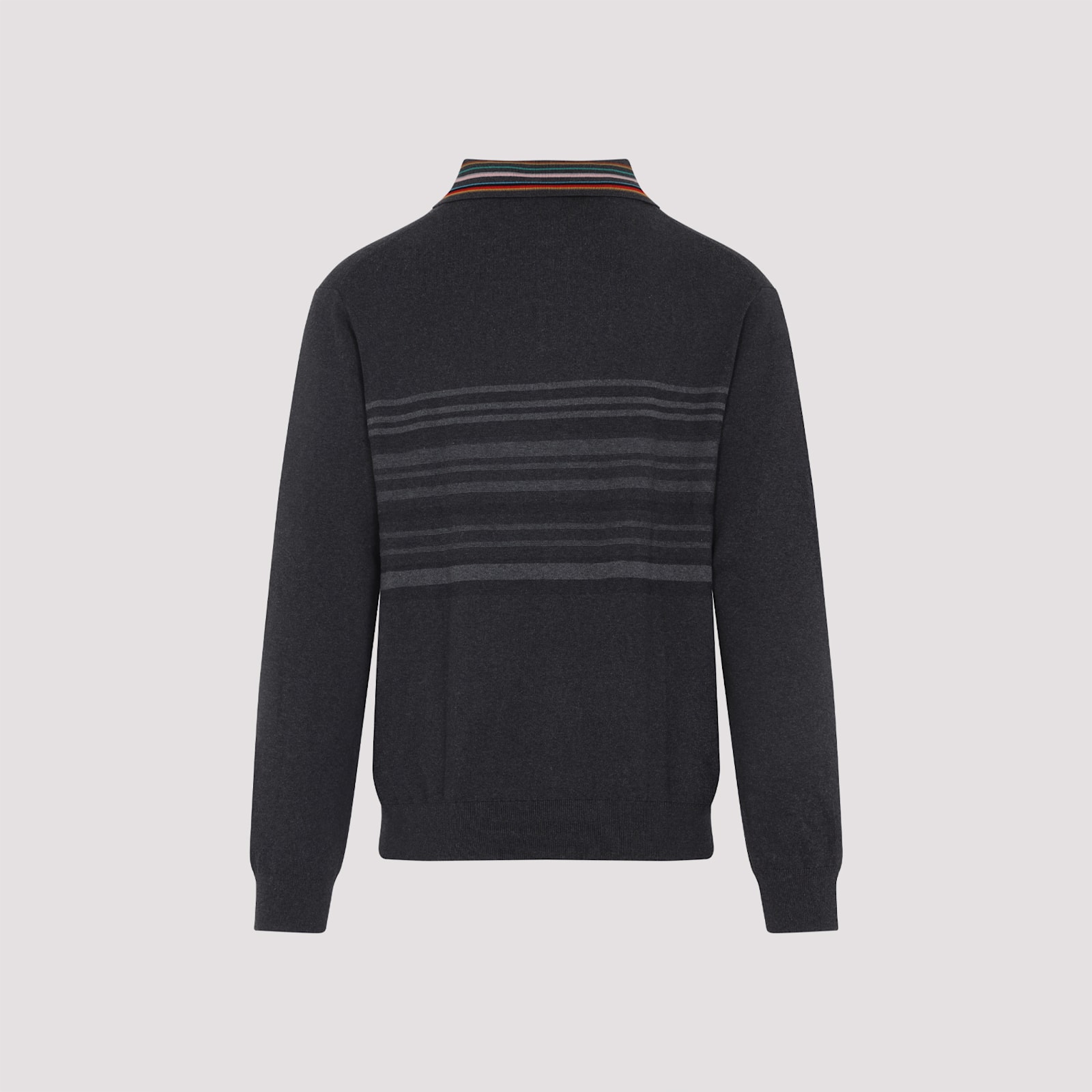 Paul Smith Ls Polo In Black