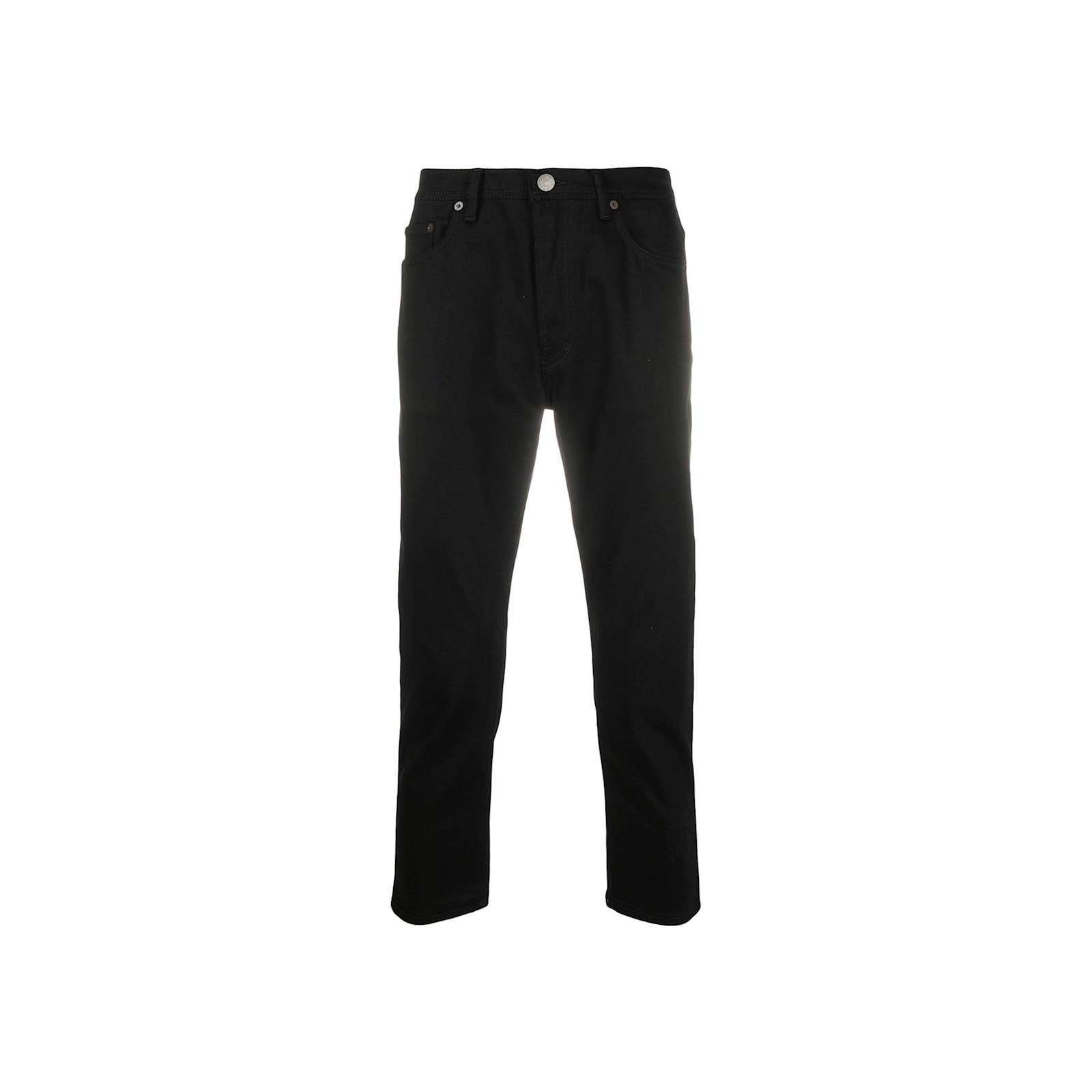 Acne Studios Cotton Denim Jeans In Black
