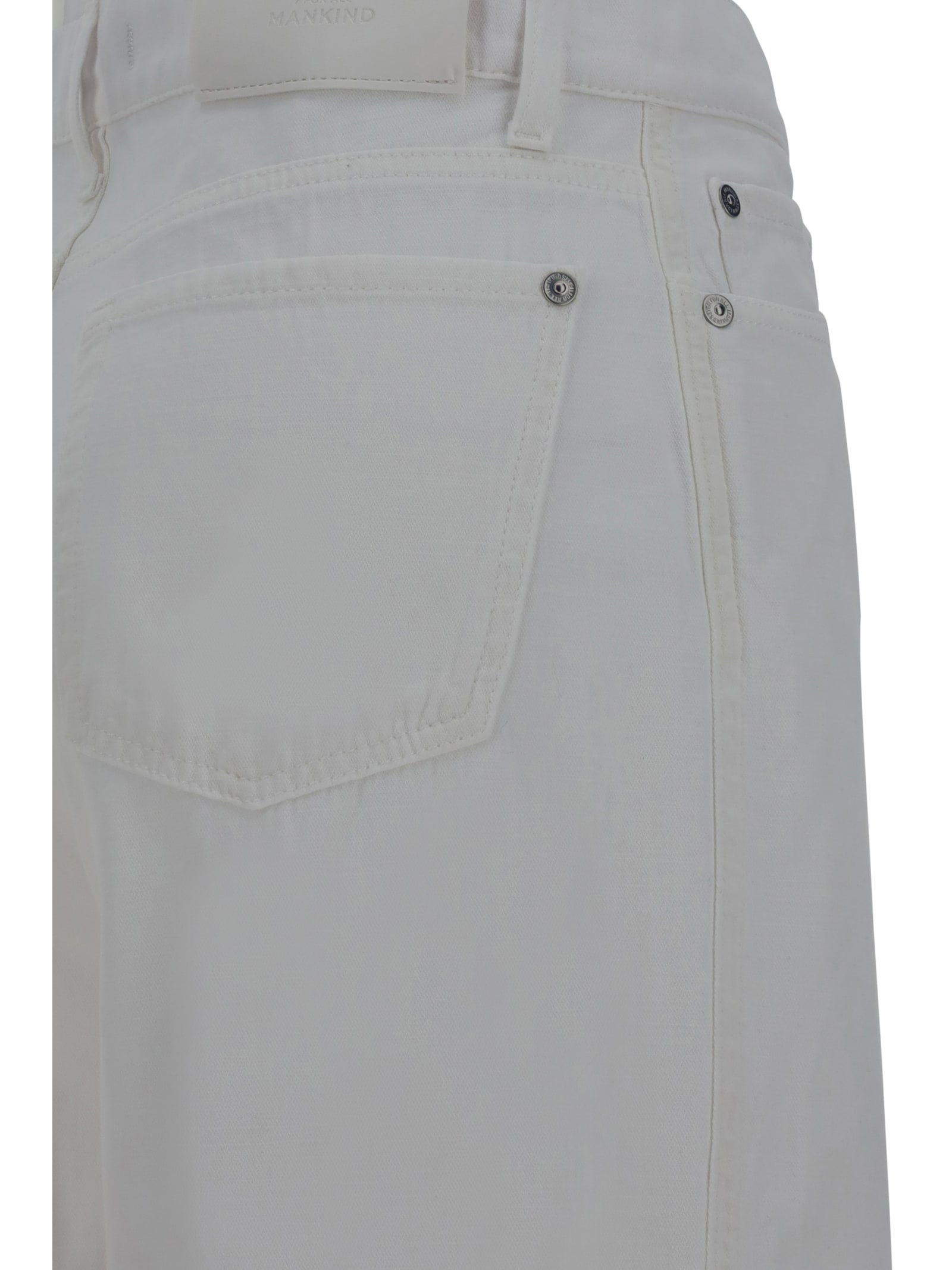 Shop 7 For All Mankind Lotta Santorini Pants In White