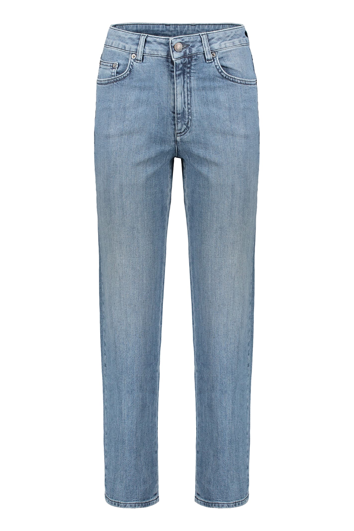 Moschino Bleached-effect Jeans