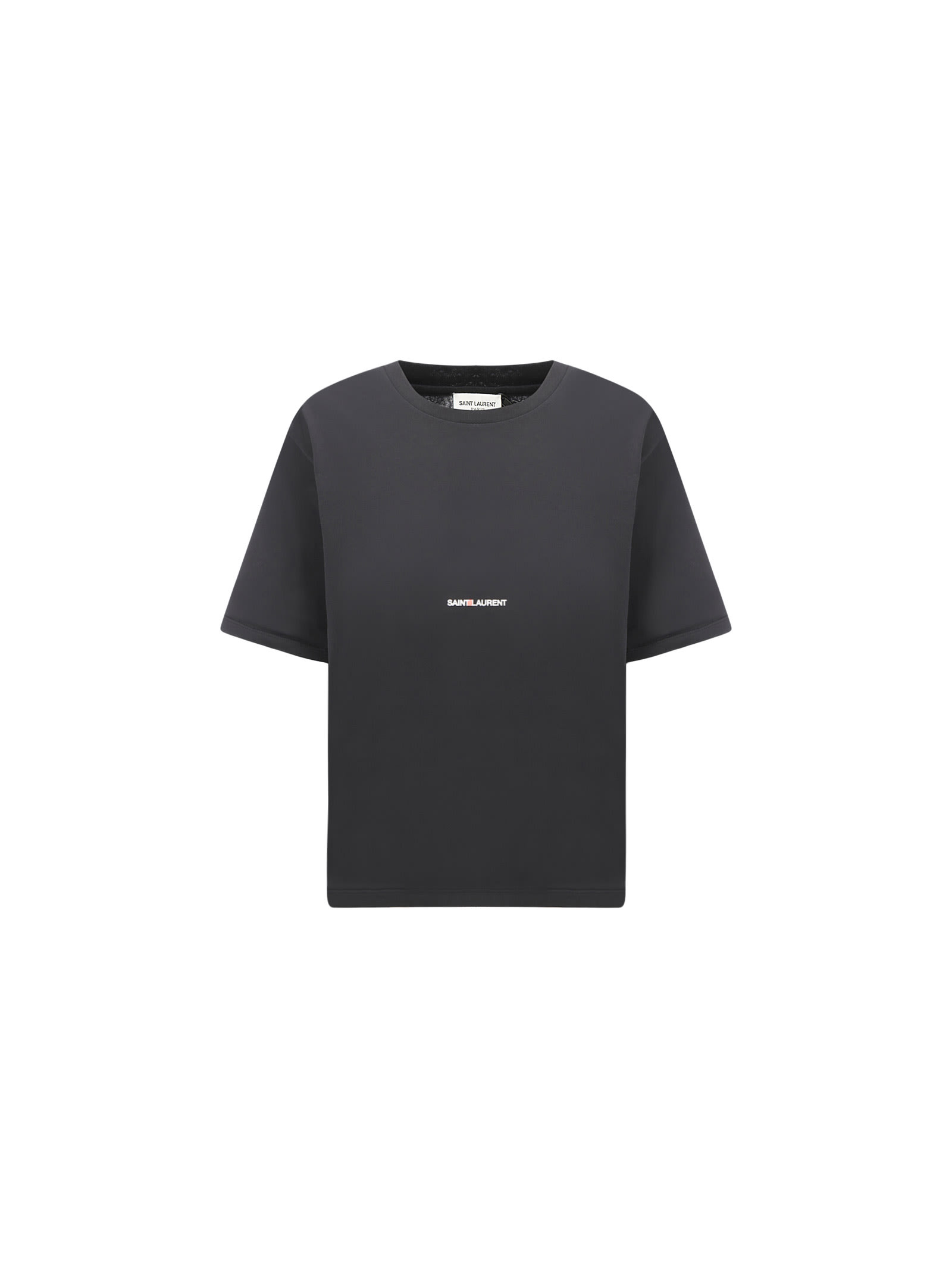 Shop Saint Laurent T-shirt In Noir