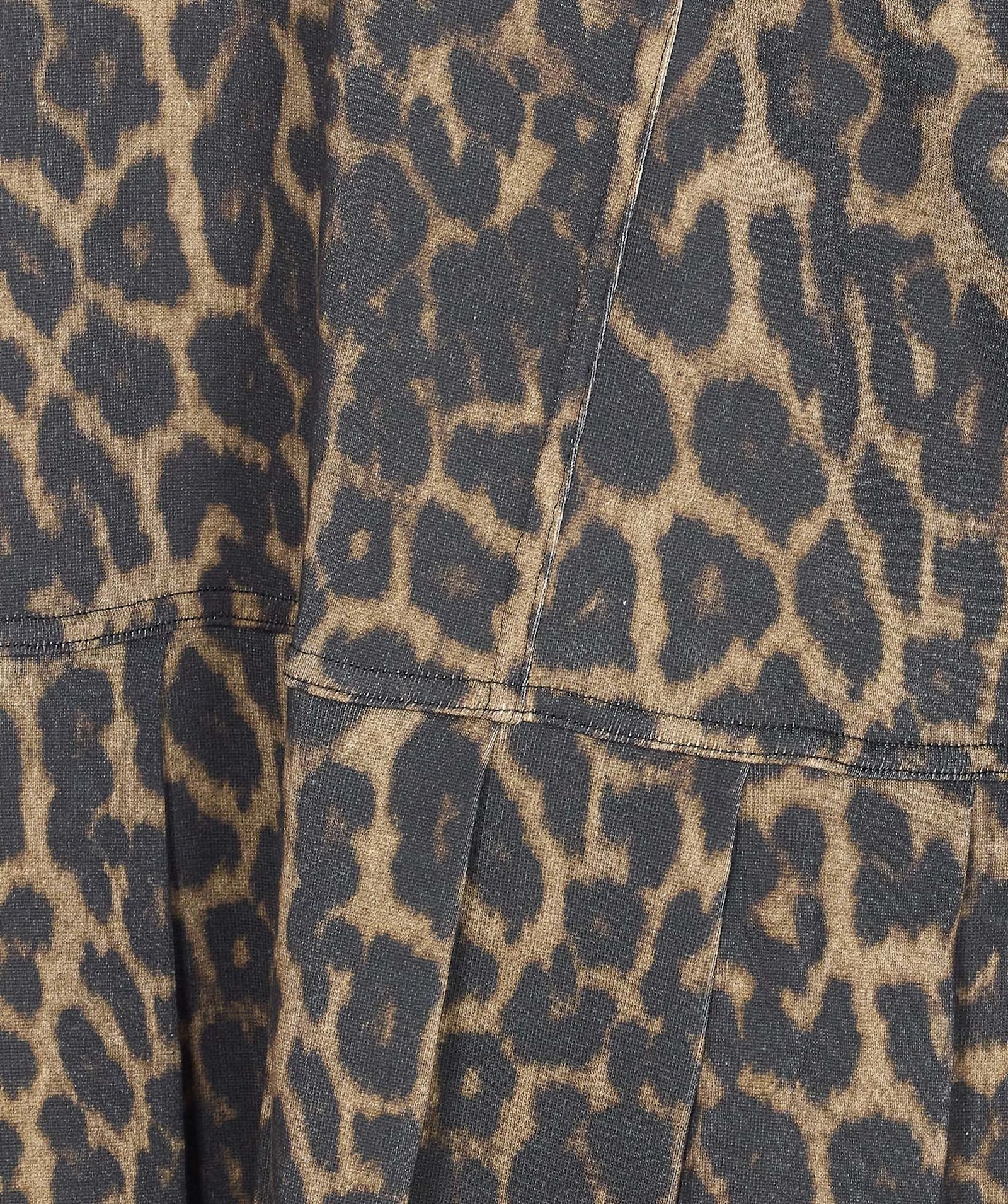 Aniye By Leopard Print Mini Dress In Brown