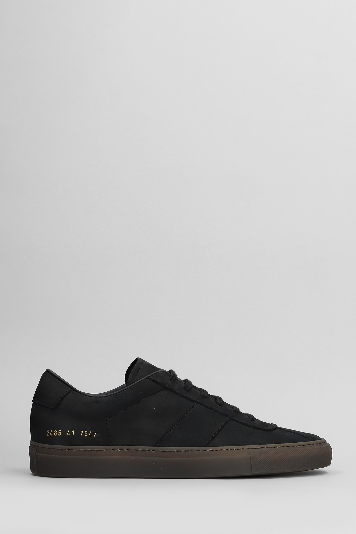 Common Projects Black Tennis Trainer Sneakers